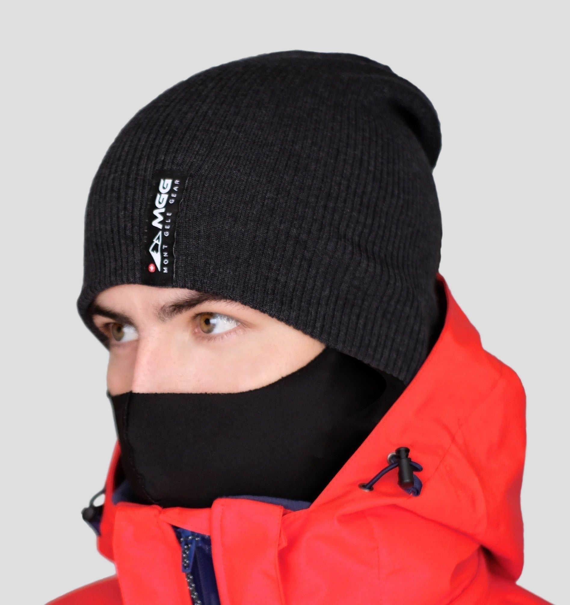 Merino Slouch Beanie - Ocean Blue / One Size