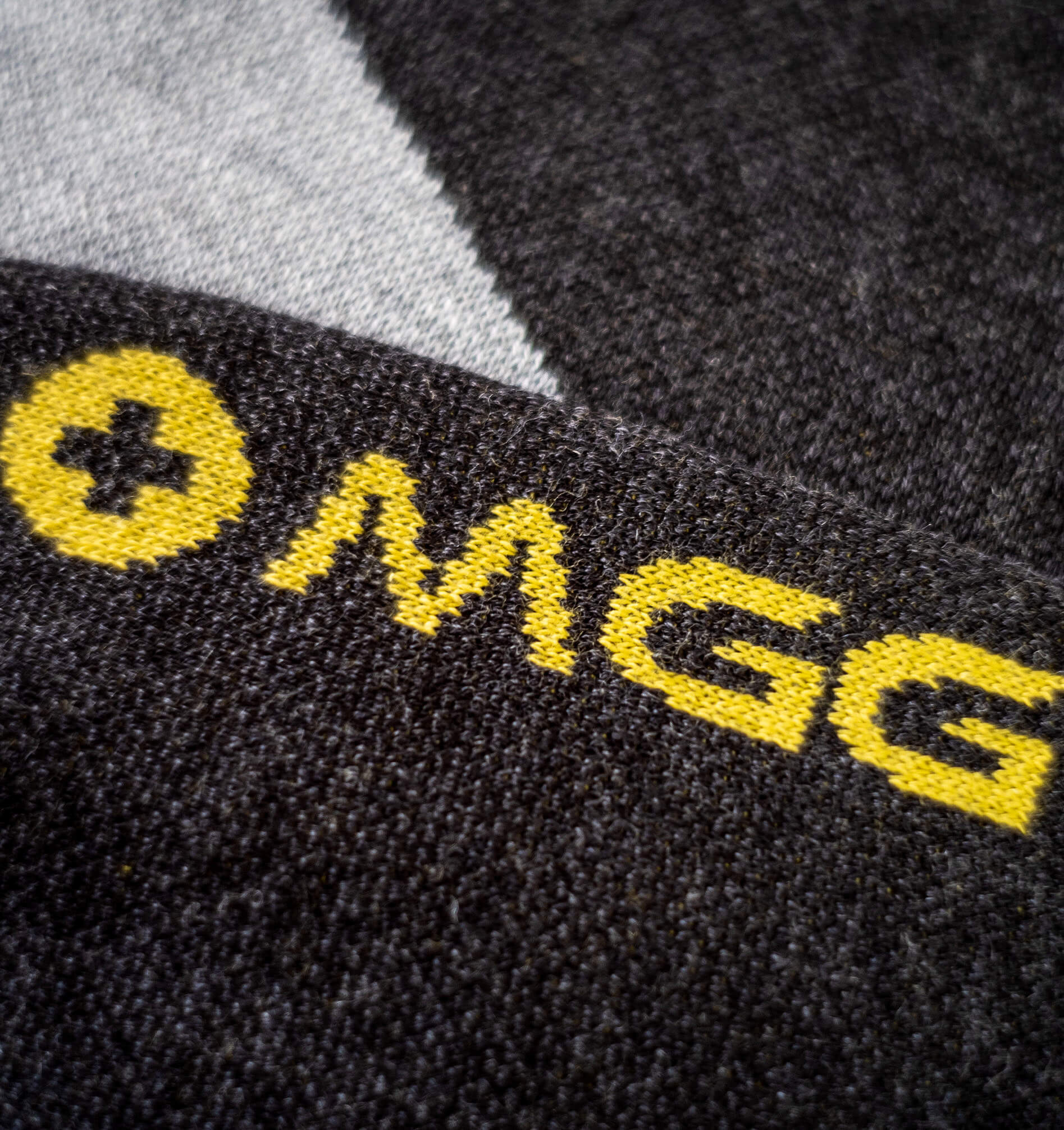 Abstract Merino Sweater - Anthracite Grey / Stone Grey / S