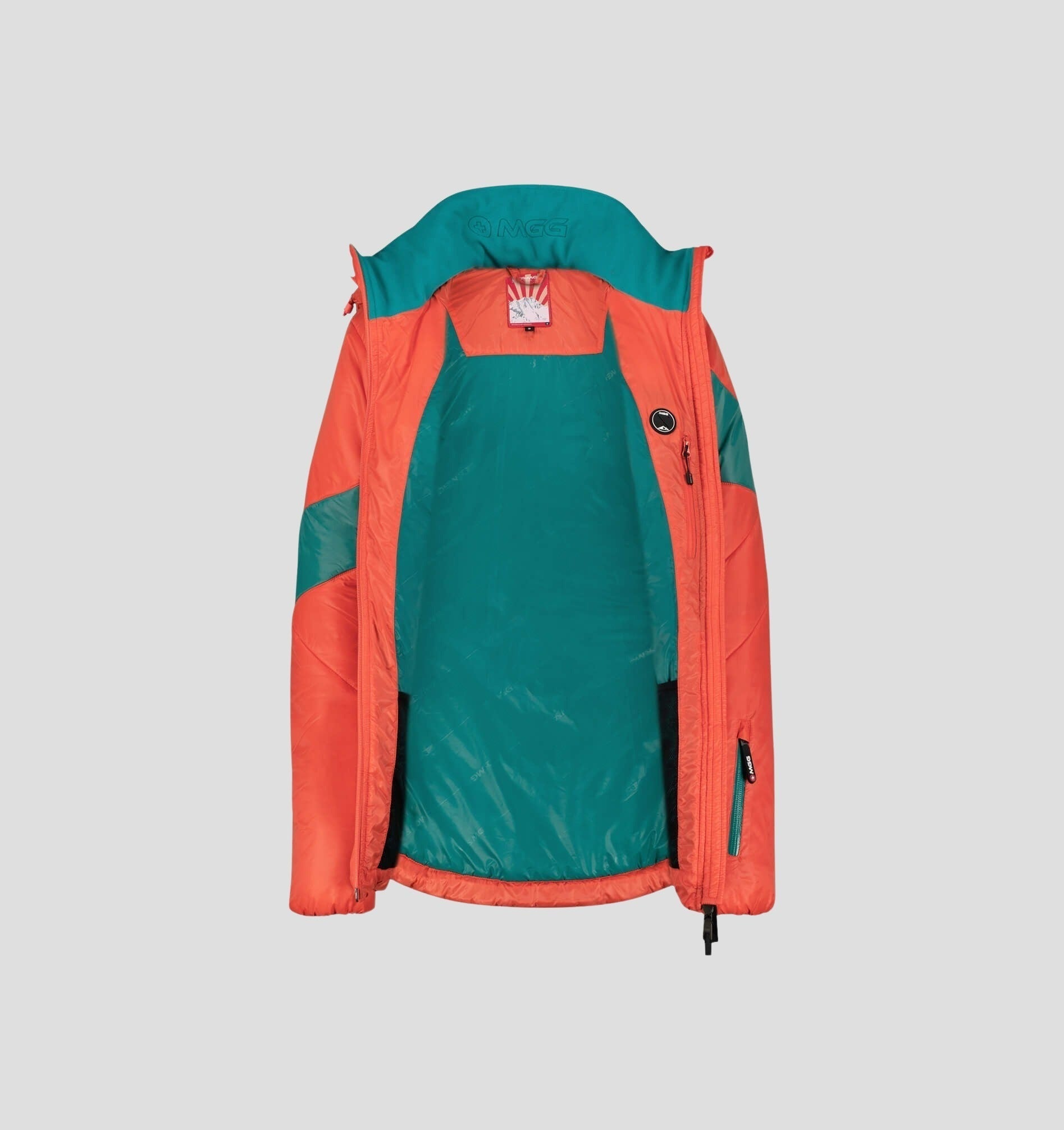 Kenai Crossover Jacket 2.0 - Teal Green / Fire Red / XS