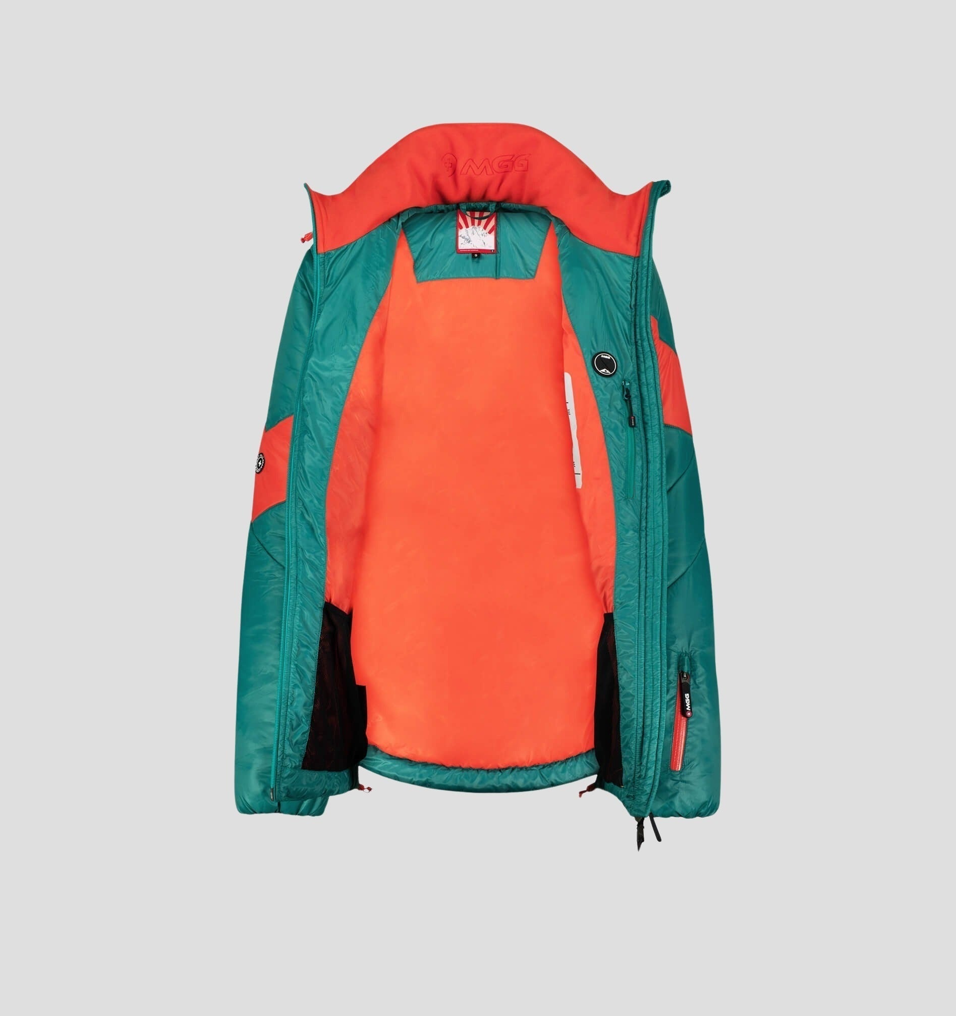 Kenai Crossover Jacket 2.0 - Teal Green / Fire Red / XS