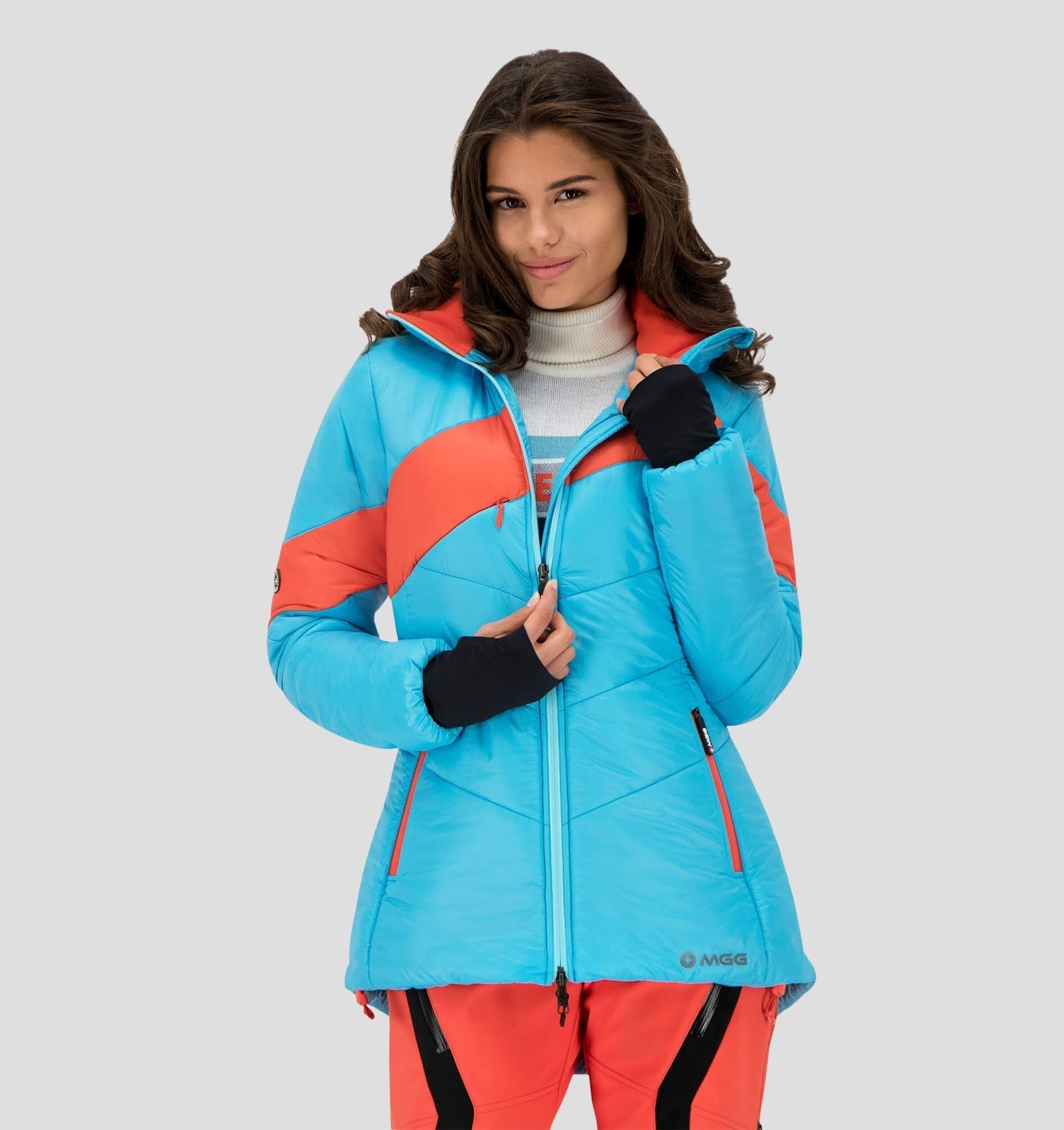 Kenai Crossover Jacket 2.0 - Teal Green / Fire Red / XS