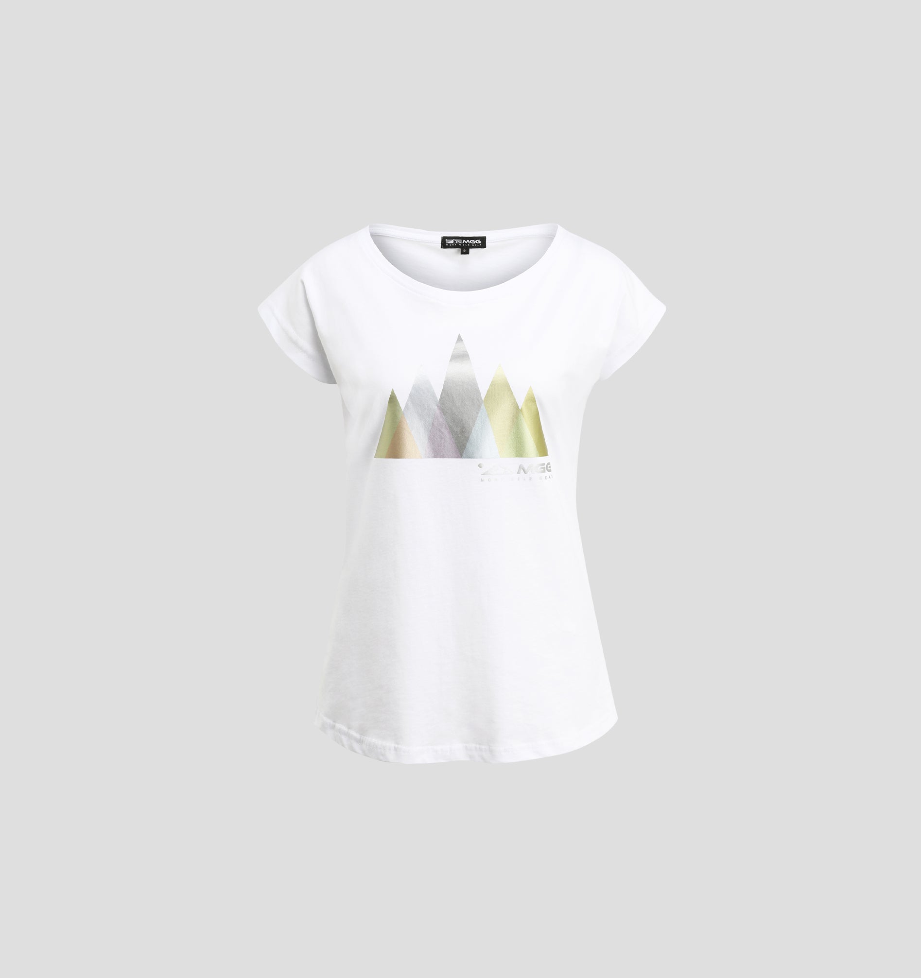 Cotton Loose Fit Mountain Tee - Carnation Pink / XS