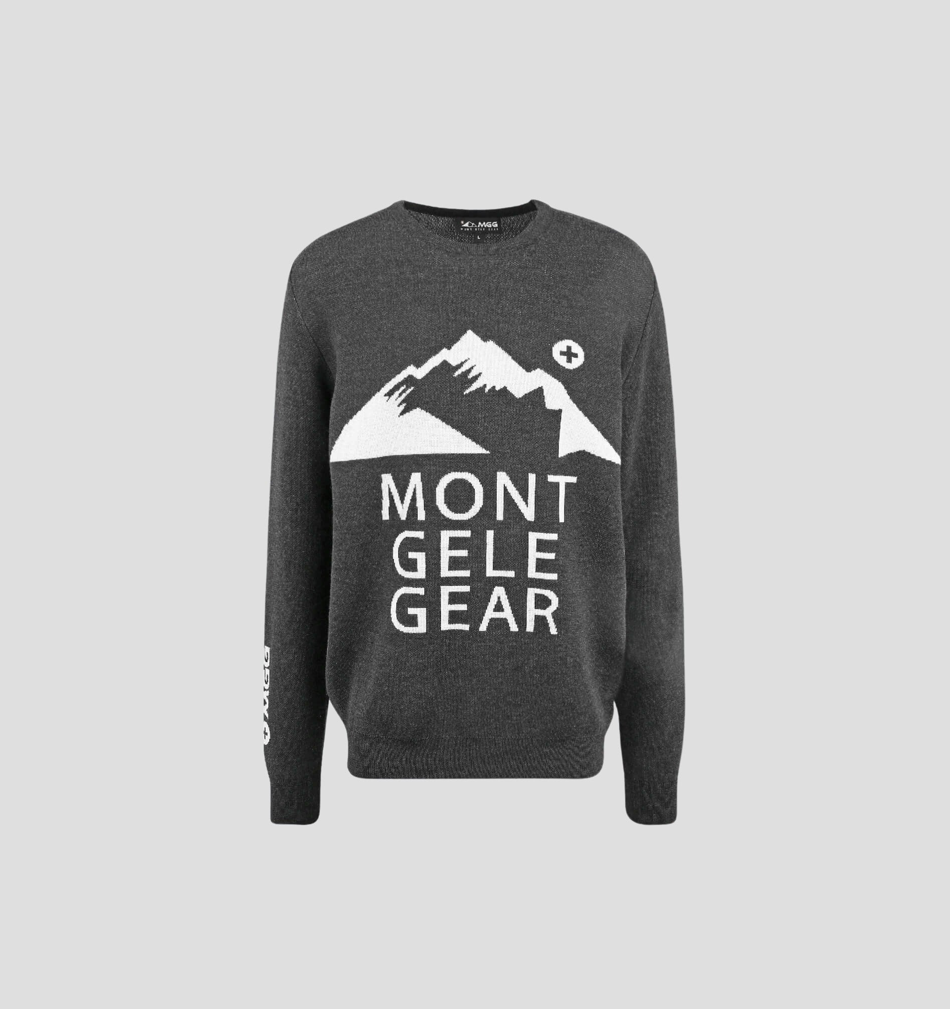 MGG Merino Sweater - Navy Blue / Snow White / S