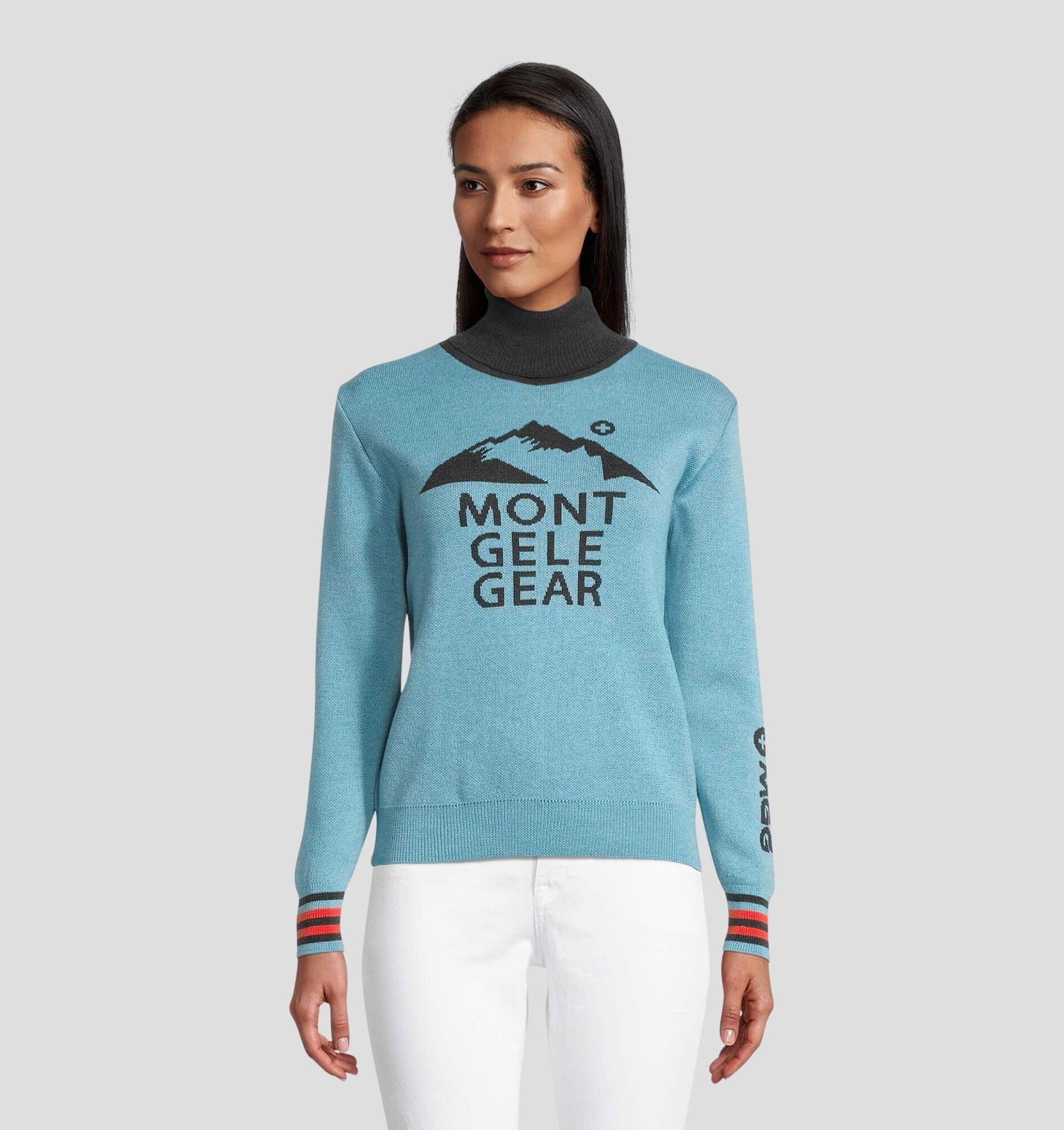 MGG Merino Sweater - Aqua Blue / XS