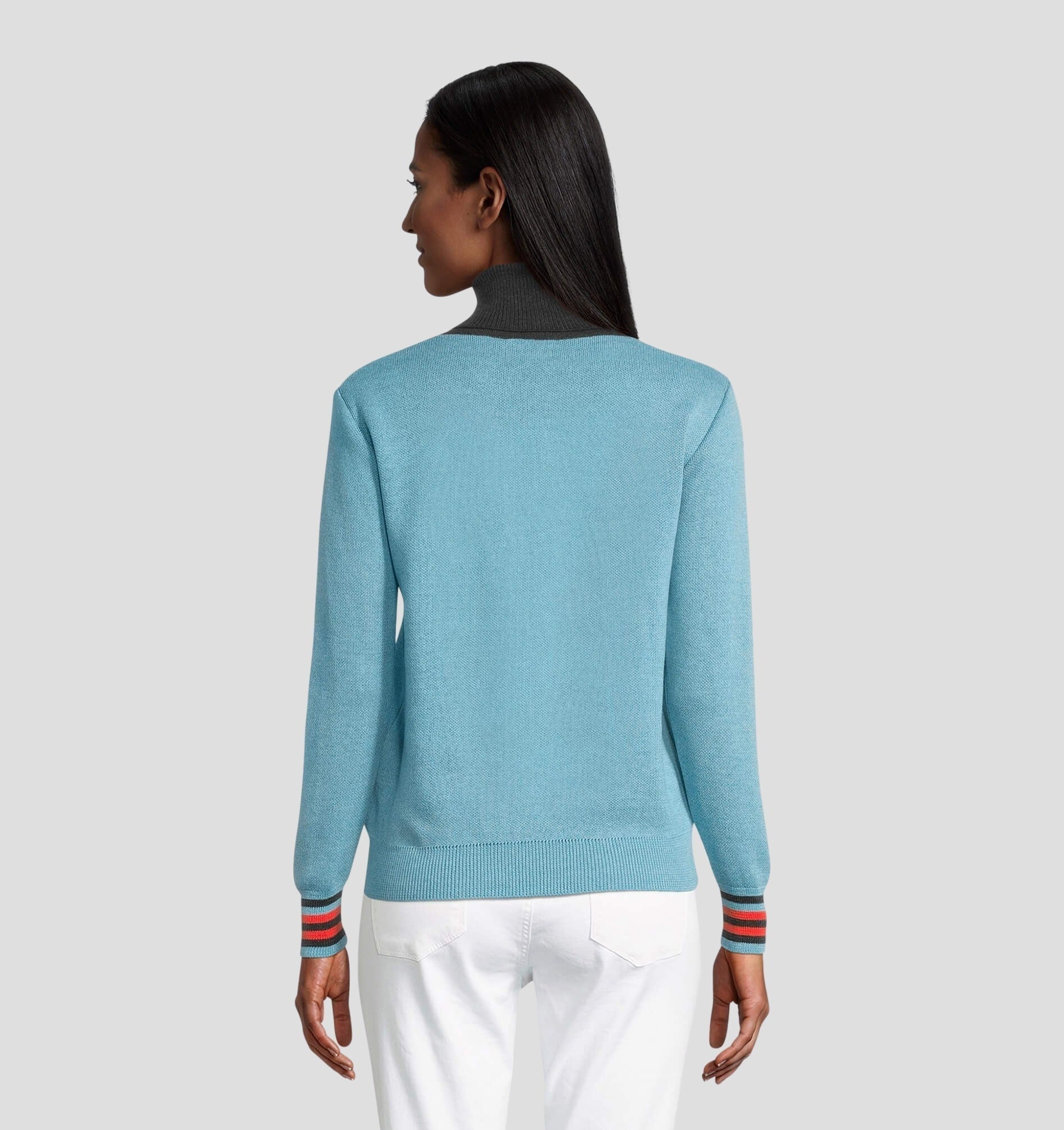 MGG Merino Sweater - Aqua Blue / XS
