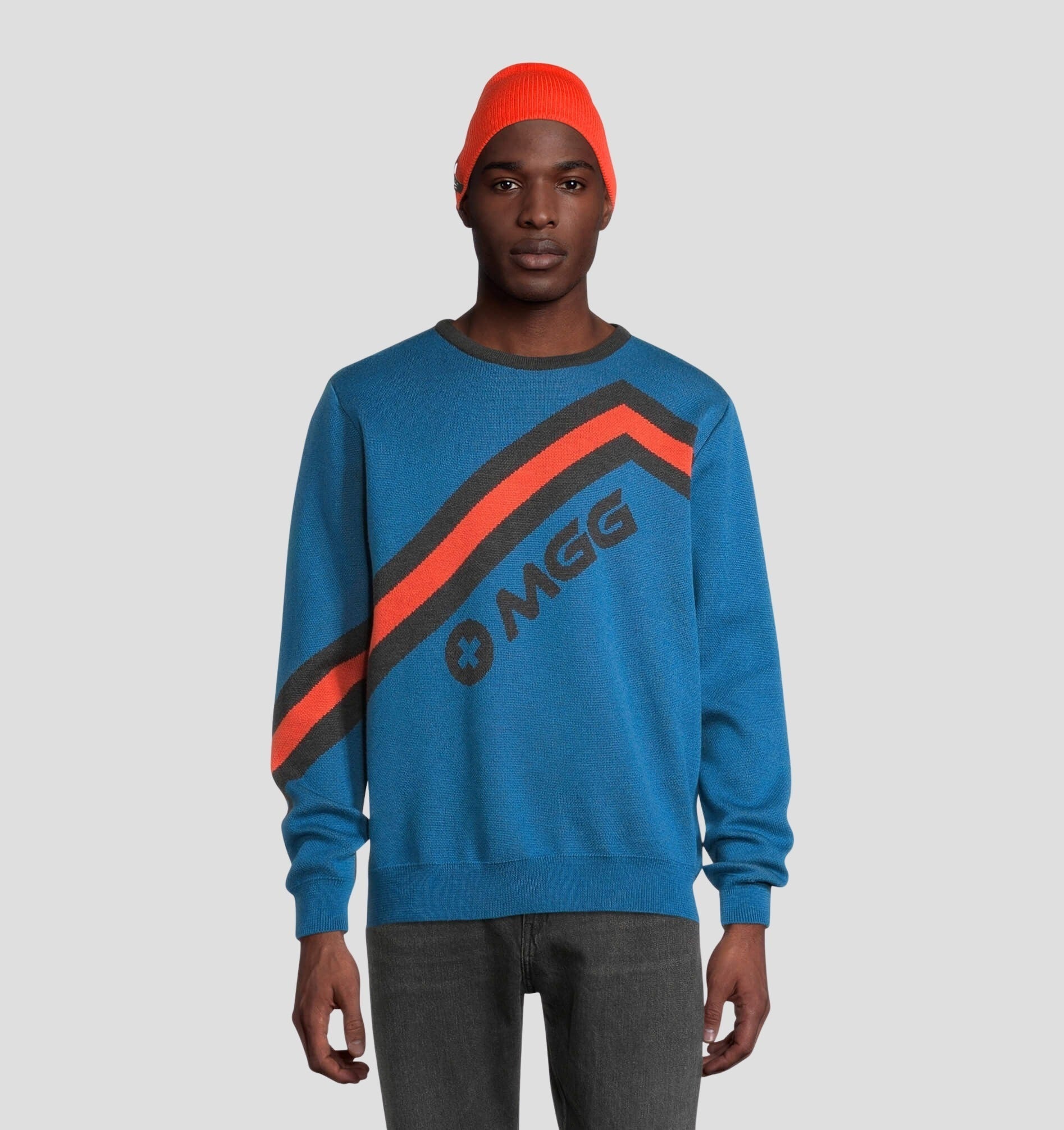 Merino Slouch Beanie - Ocean Blue / One Size