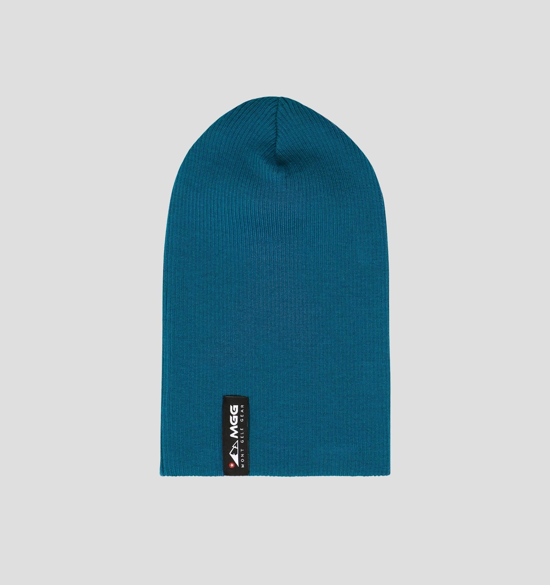 Merino Slouch Beanie - Ocean Blue / One Size