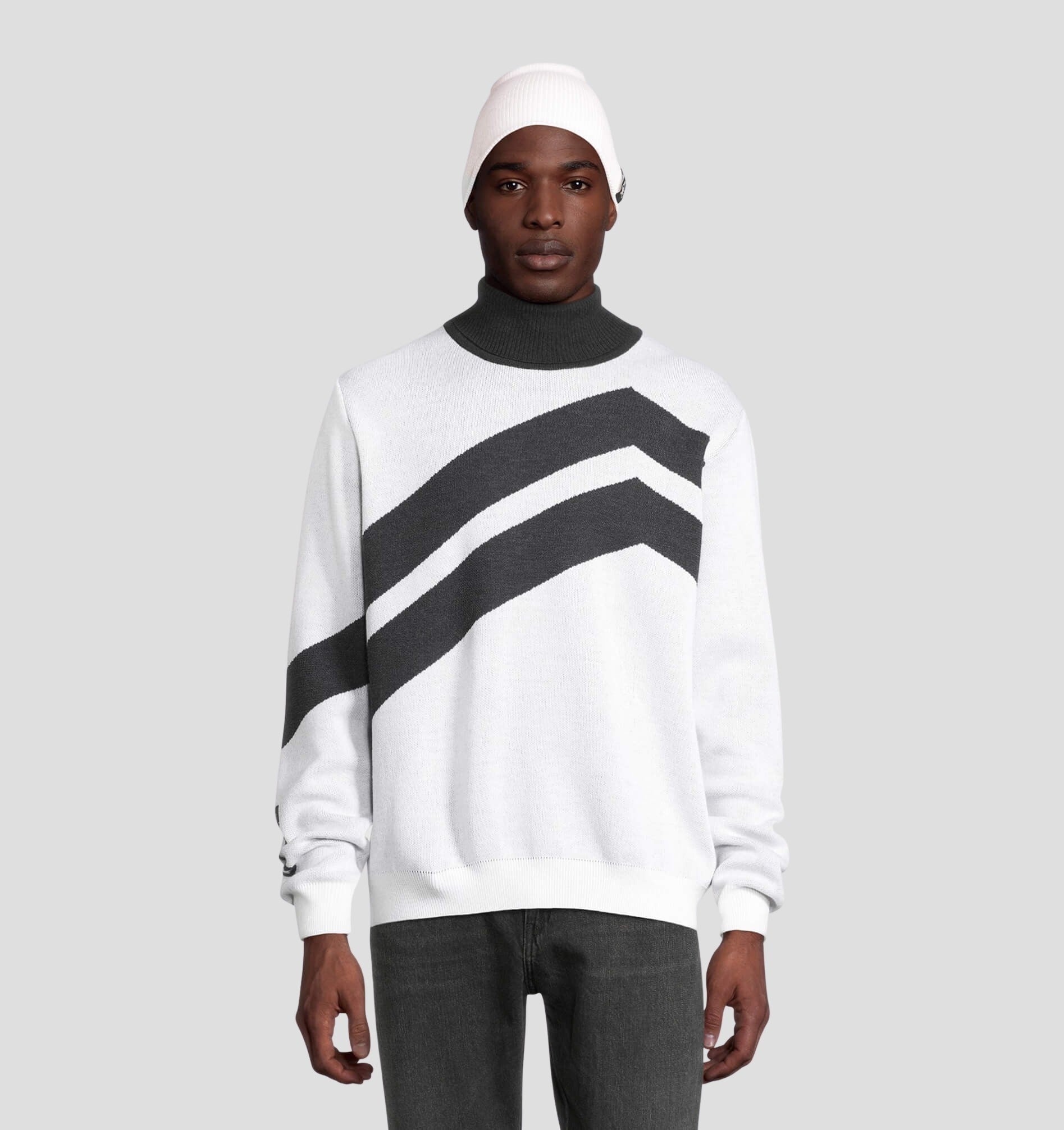 Merino Slouch Beanie - Ocean Blue / One Size