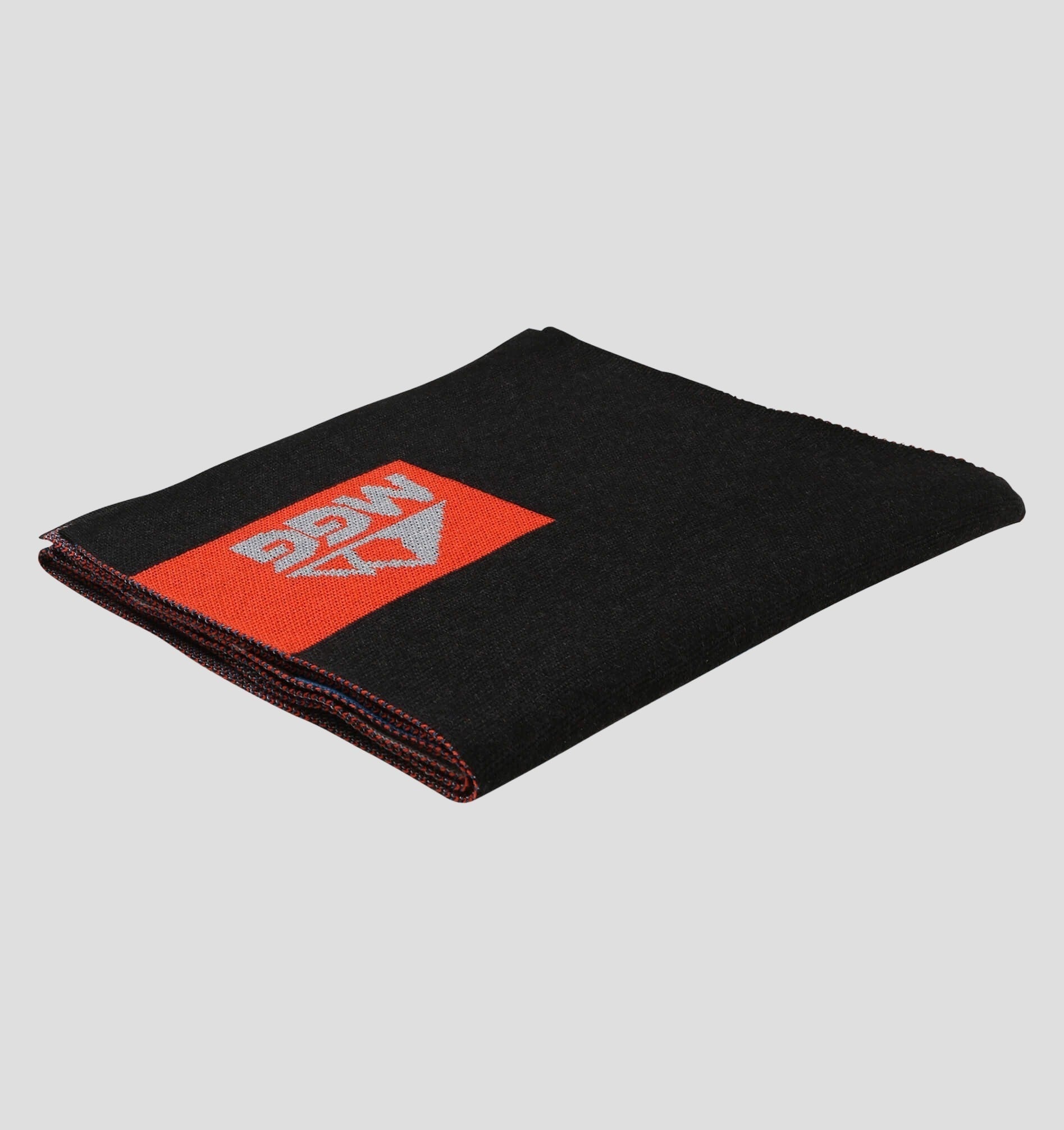 Merino Oversize Scarf (220cm x 32cm) - Navy Blue / Ocean Blue / 220cm x 32cm