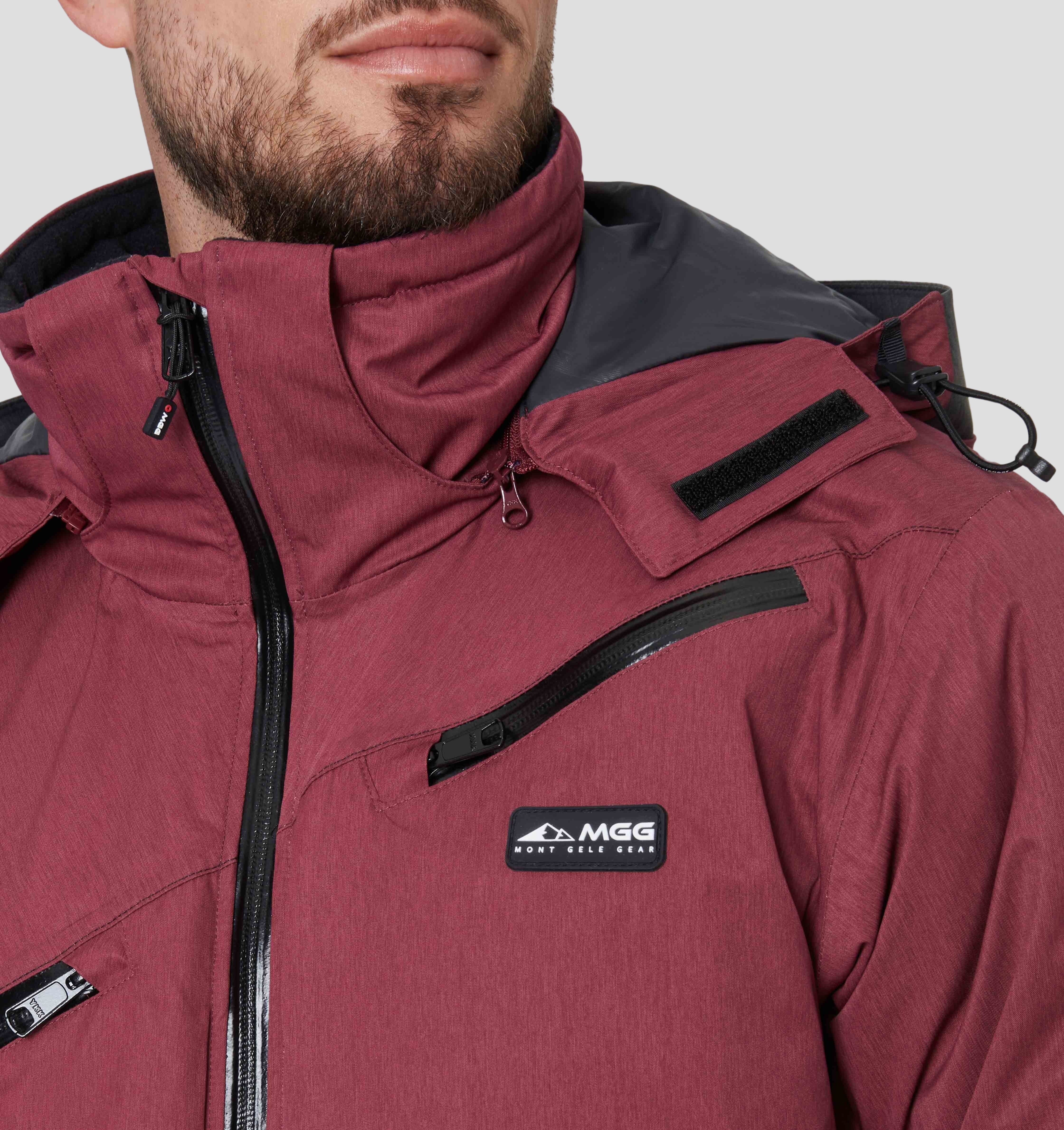 Denali Insulated Pro Jacket 3.0 - Merlot Red / S