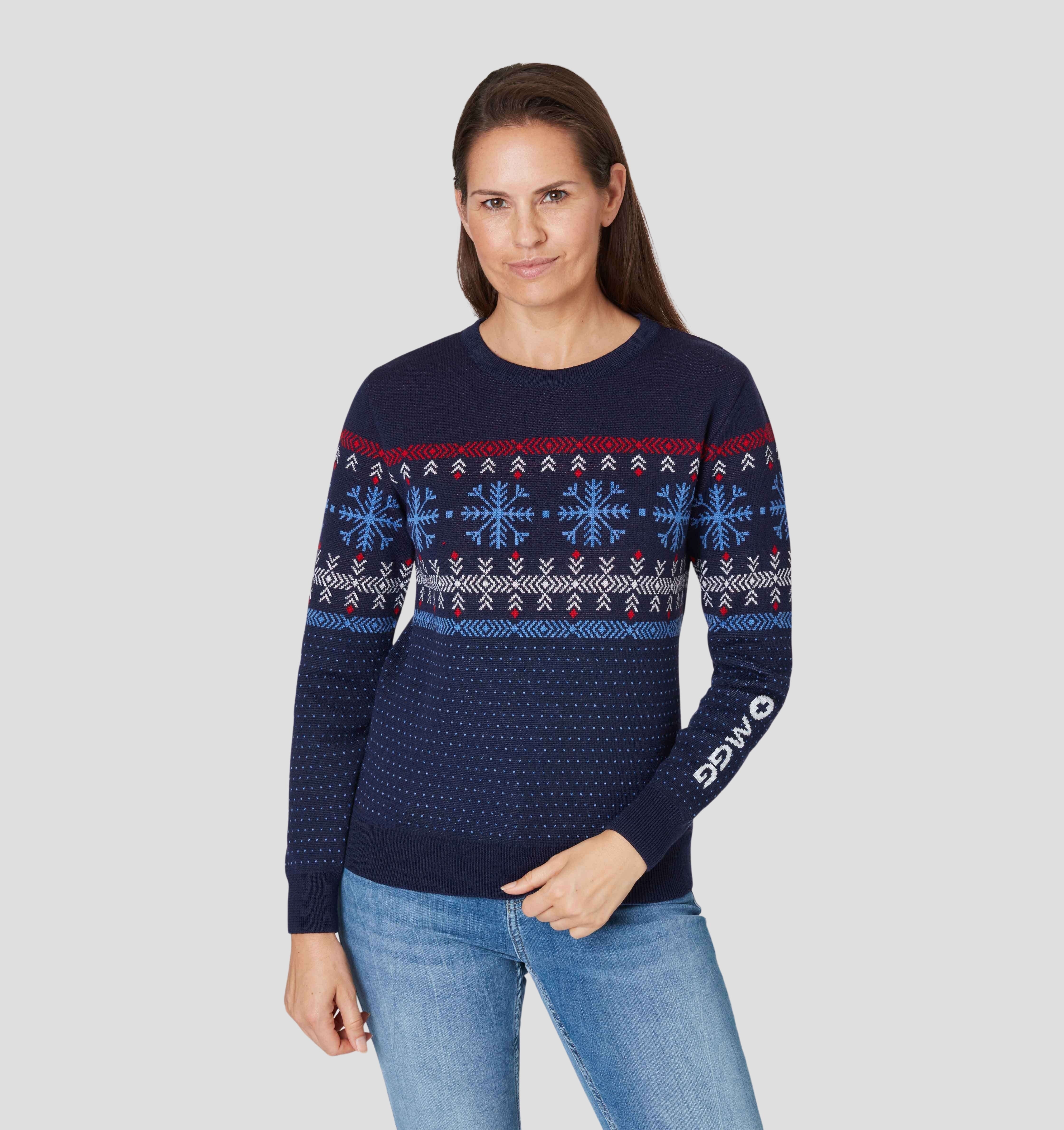 Nordic Merino Sweater - Navy Blue / XS