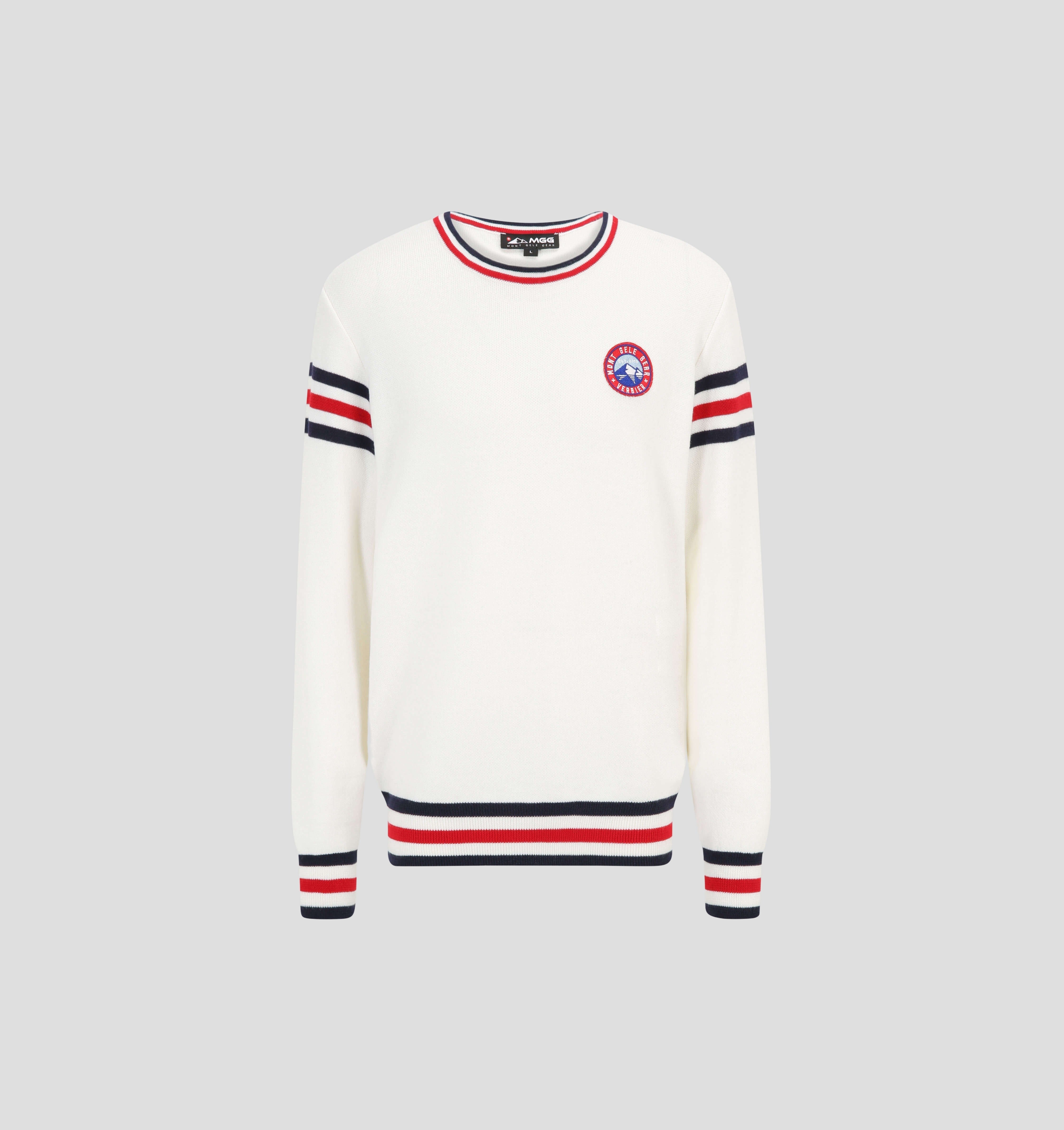 Retro Merino Sweater - Cream White / M