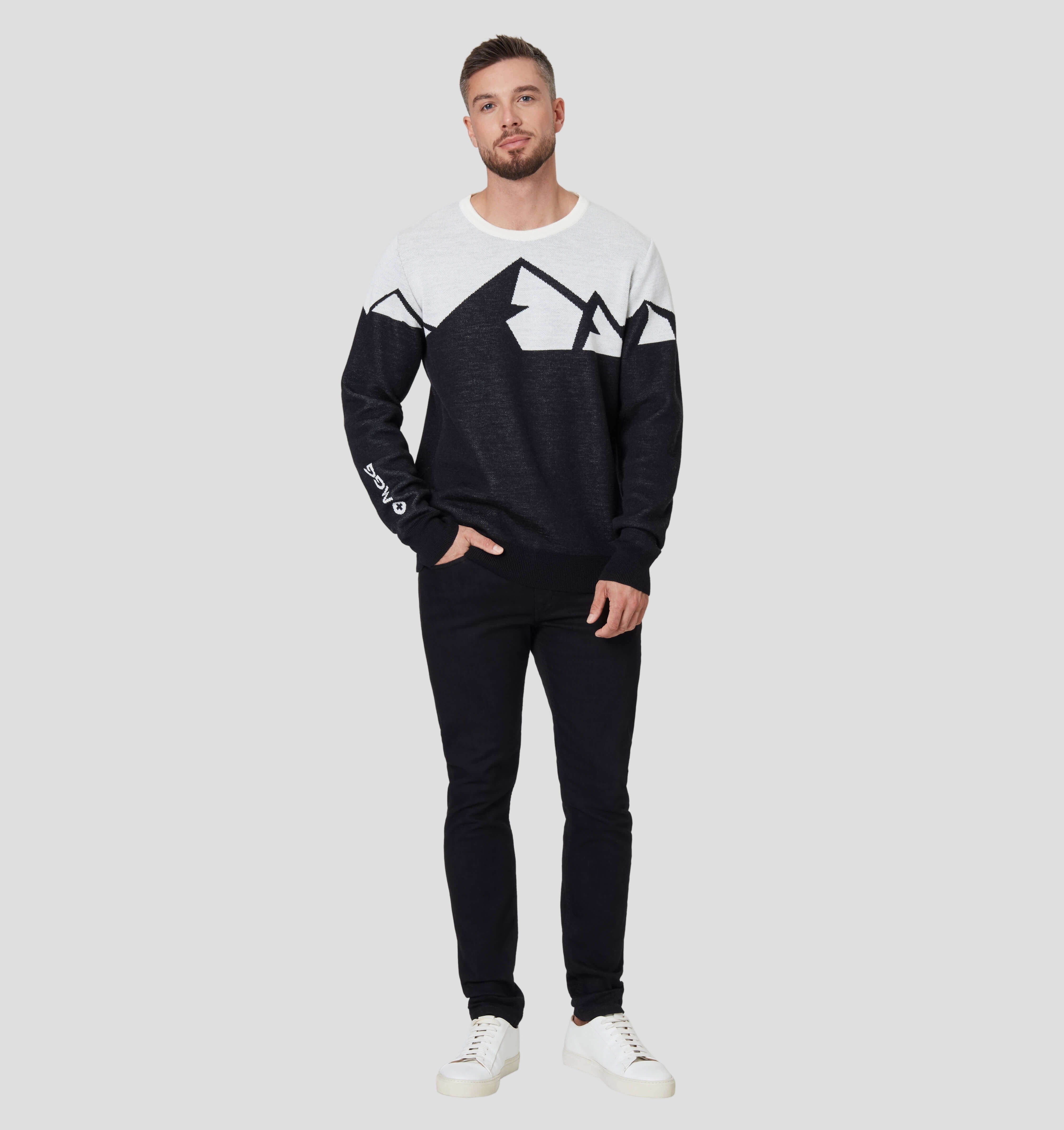 Panorama Merino Sweater - Merlot Red / S