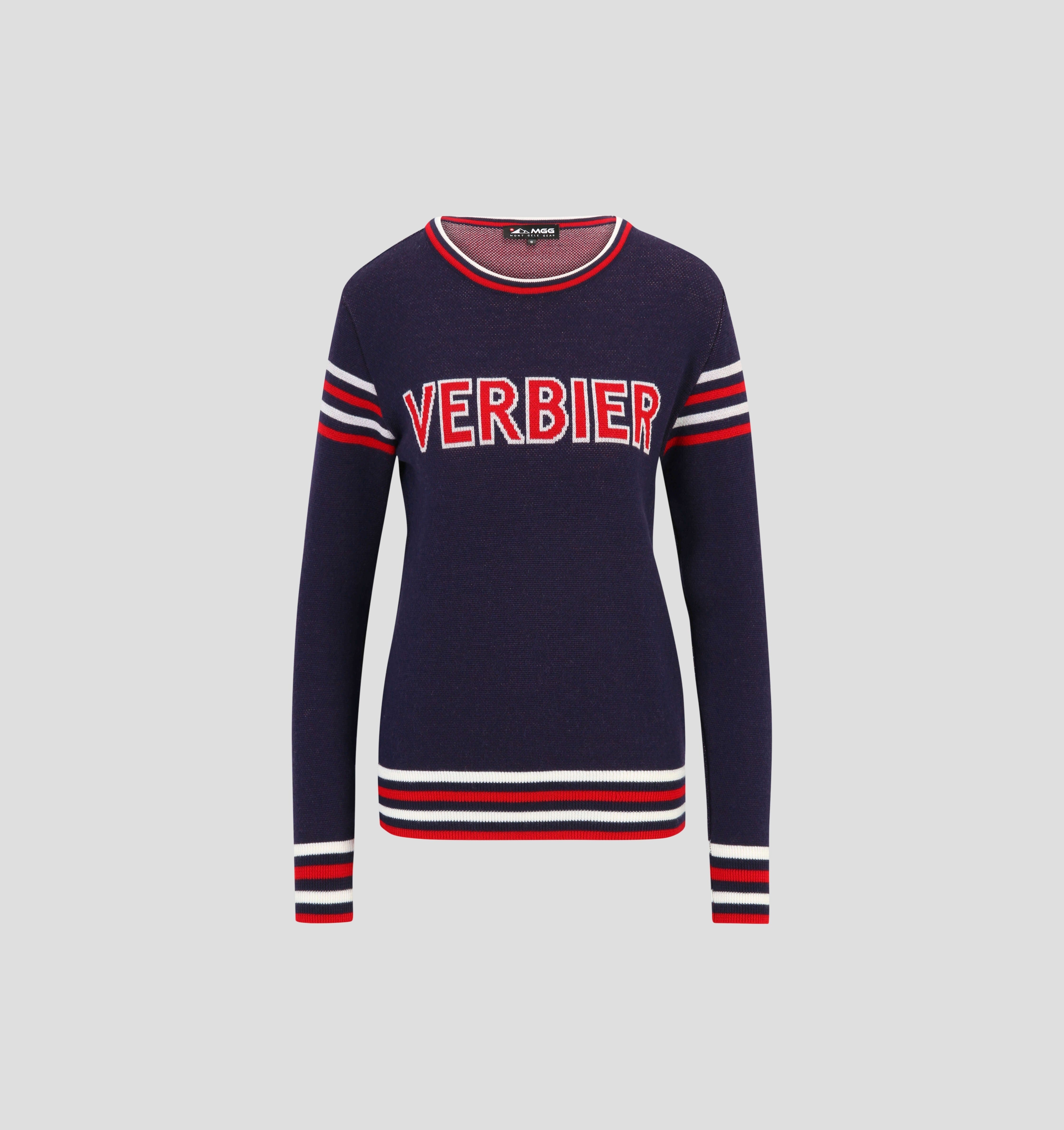 Verbier Merino Sweater - Navy Blue / XS