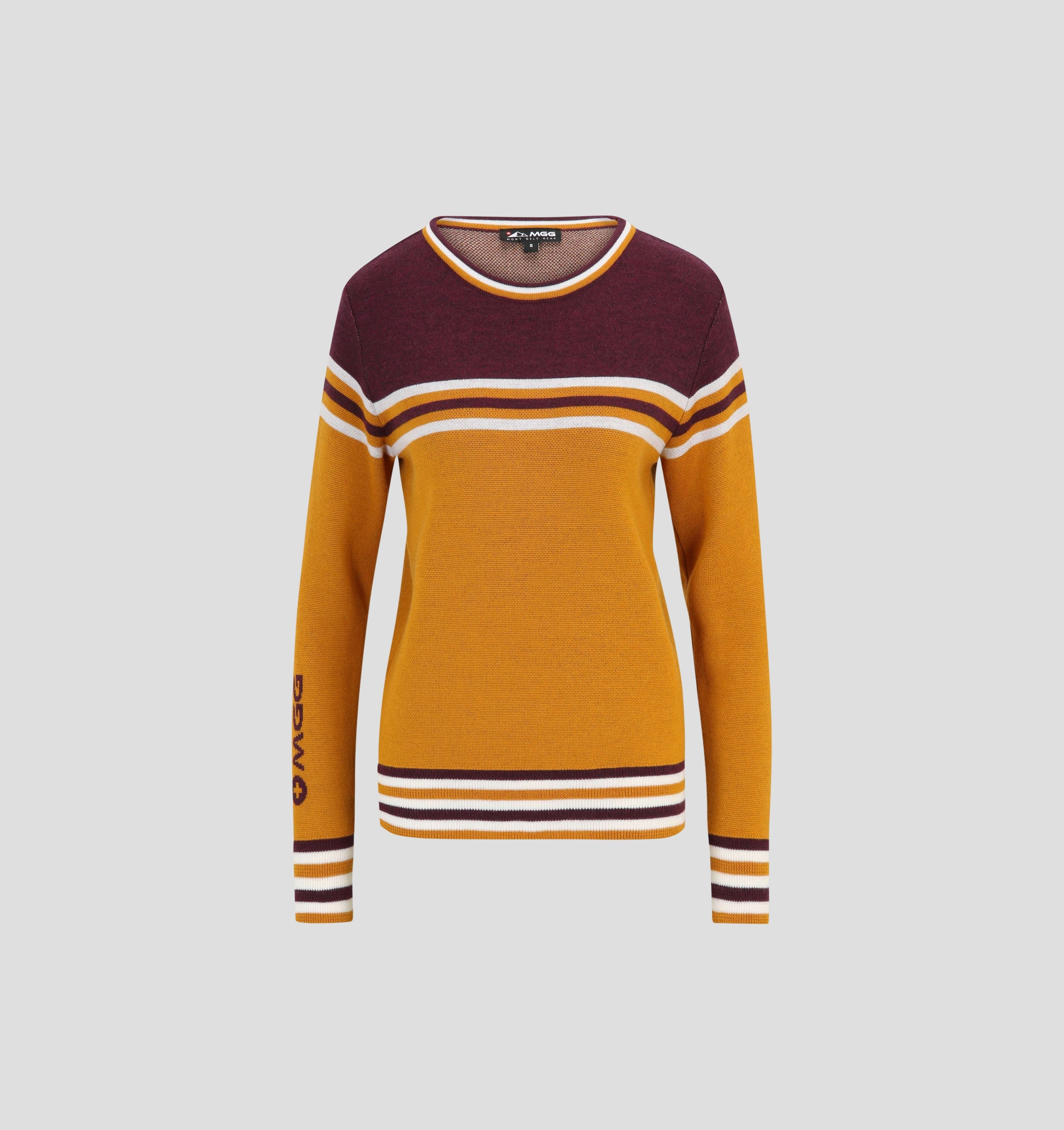 Vintage Merino Sweater - Amber Yellow / XS