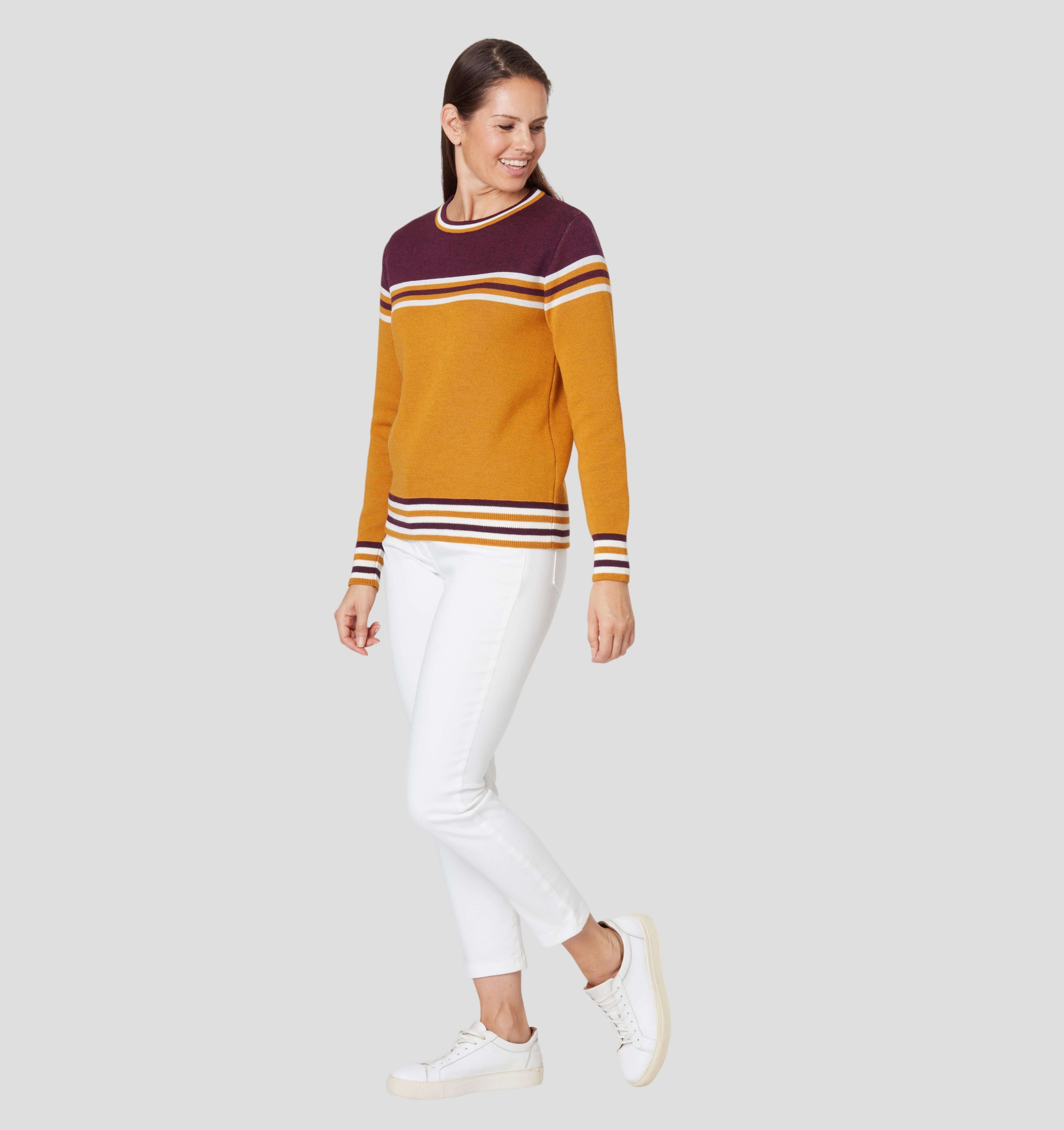 Vintage Merino Sweater - Amber Yellow / XS