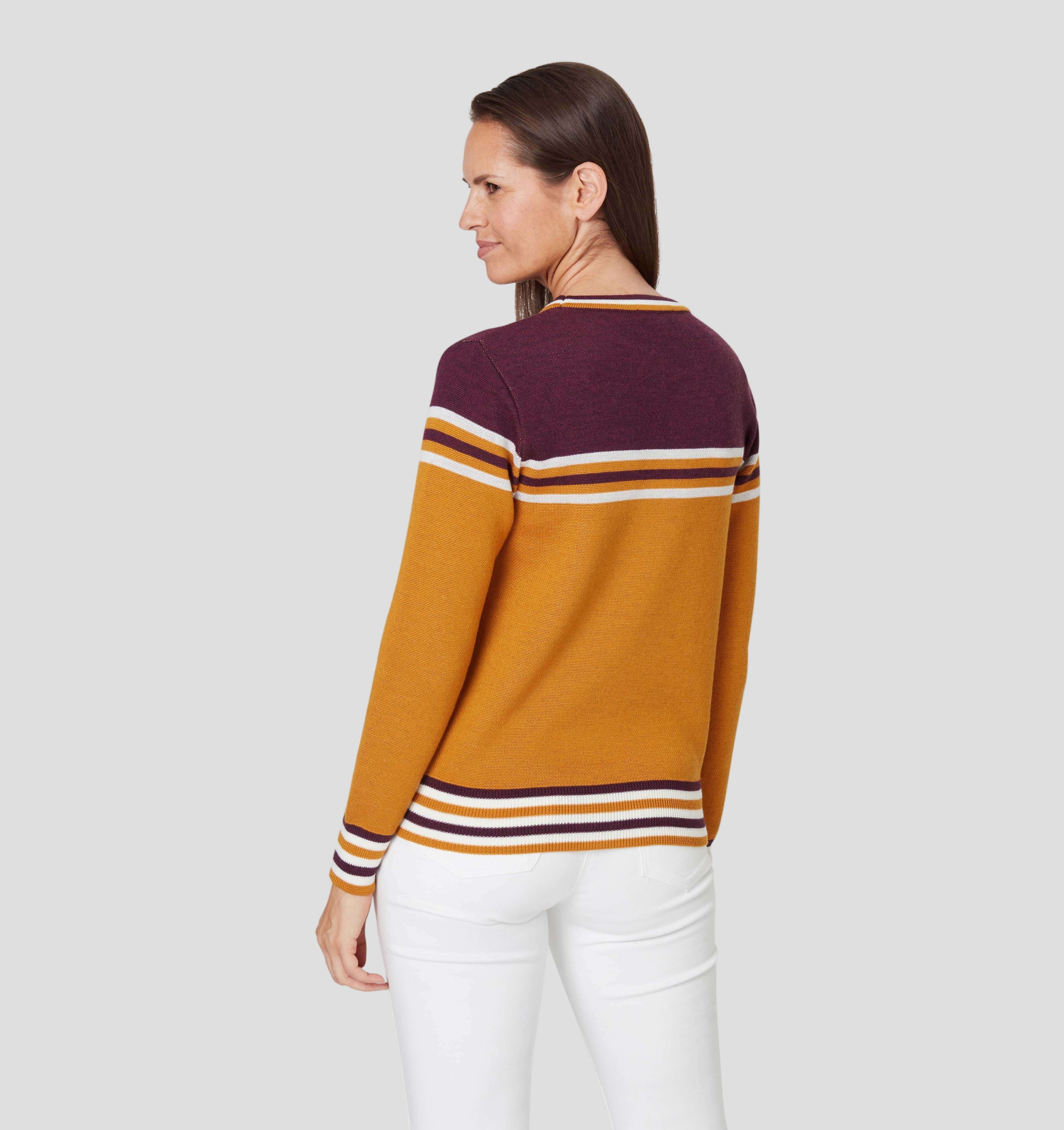 Vintage Merino Sweater - Amber Yellow / XS