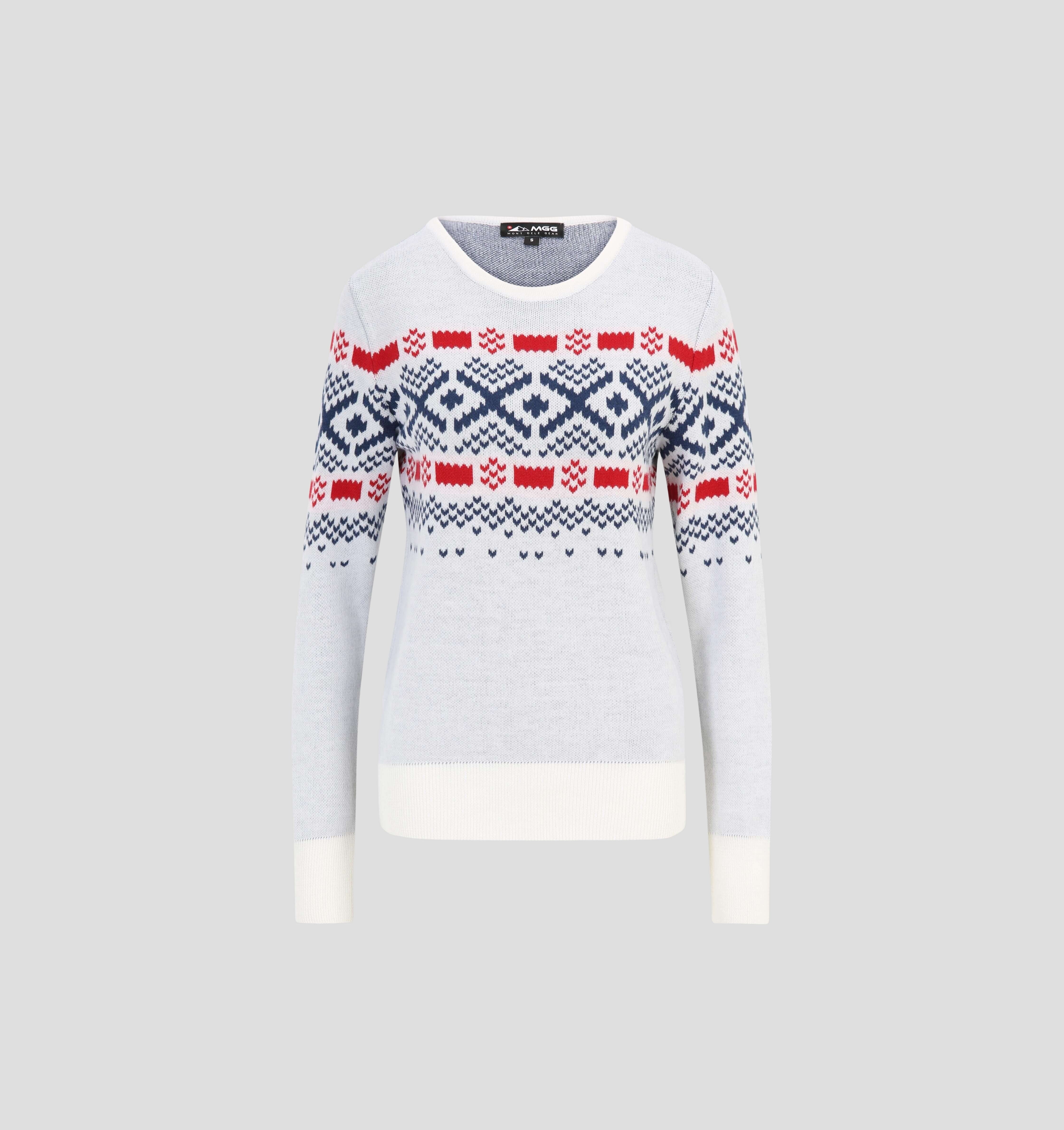Nordic Merino Sweater - Porcelain White / XS