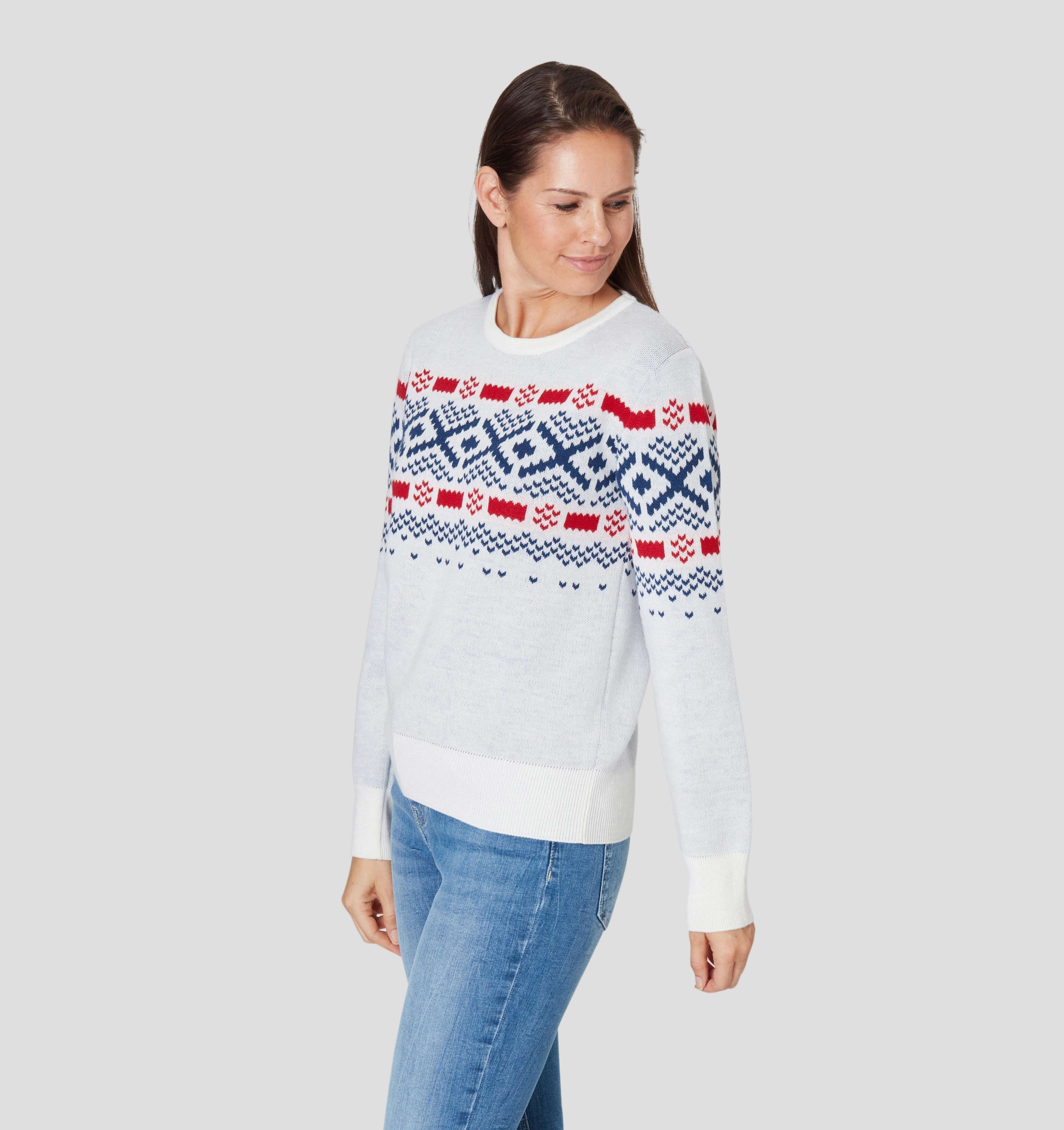 Nordic Merino Sweater - Porcelain White / XS
