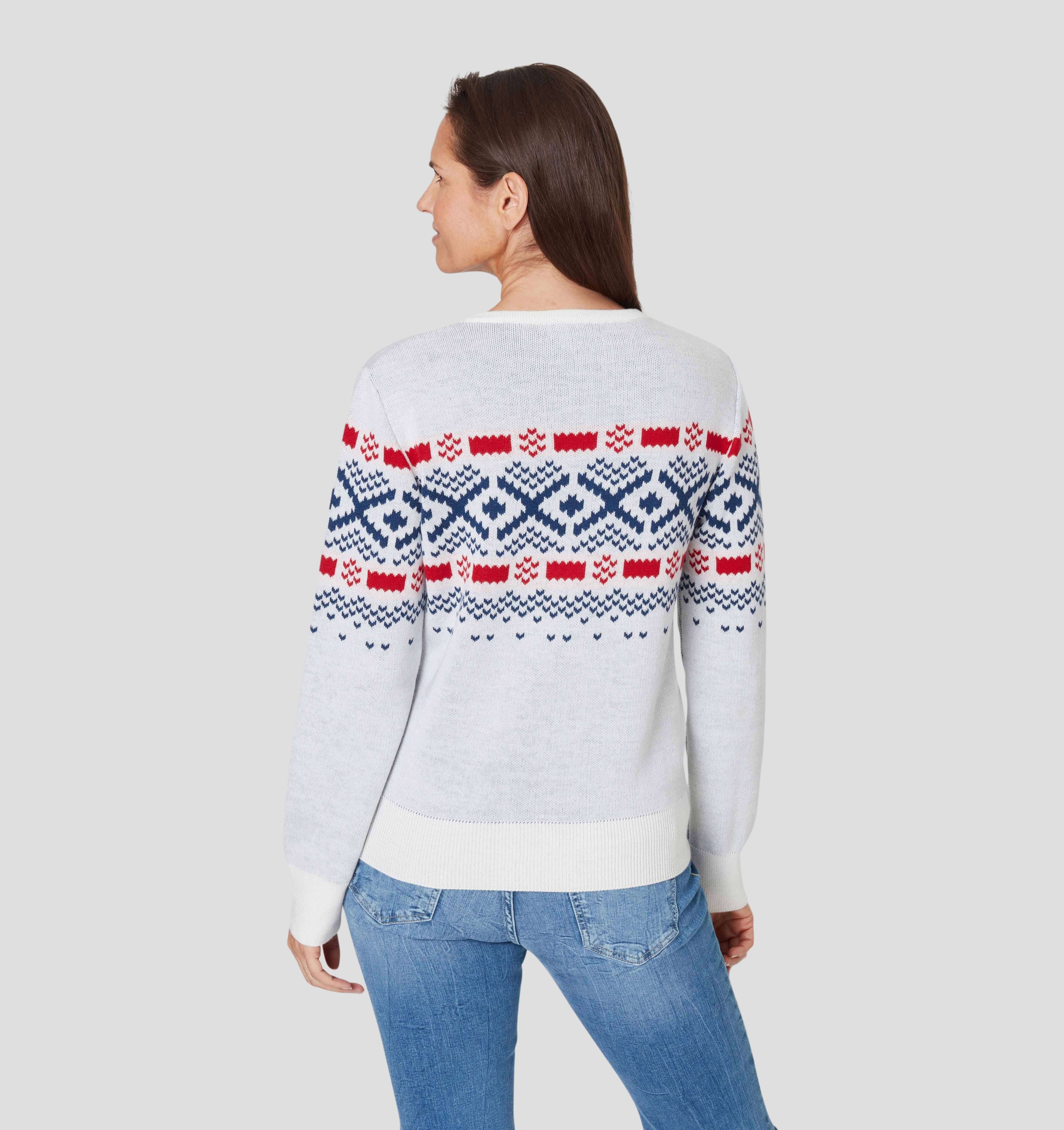 Nordic Merino Sweater - Porcelain White / XS
