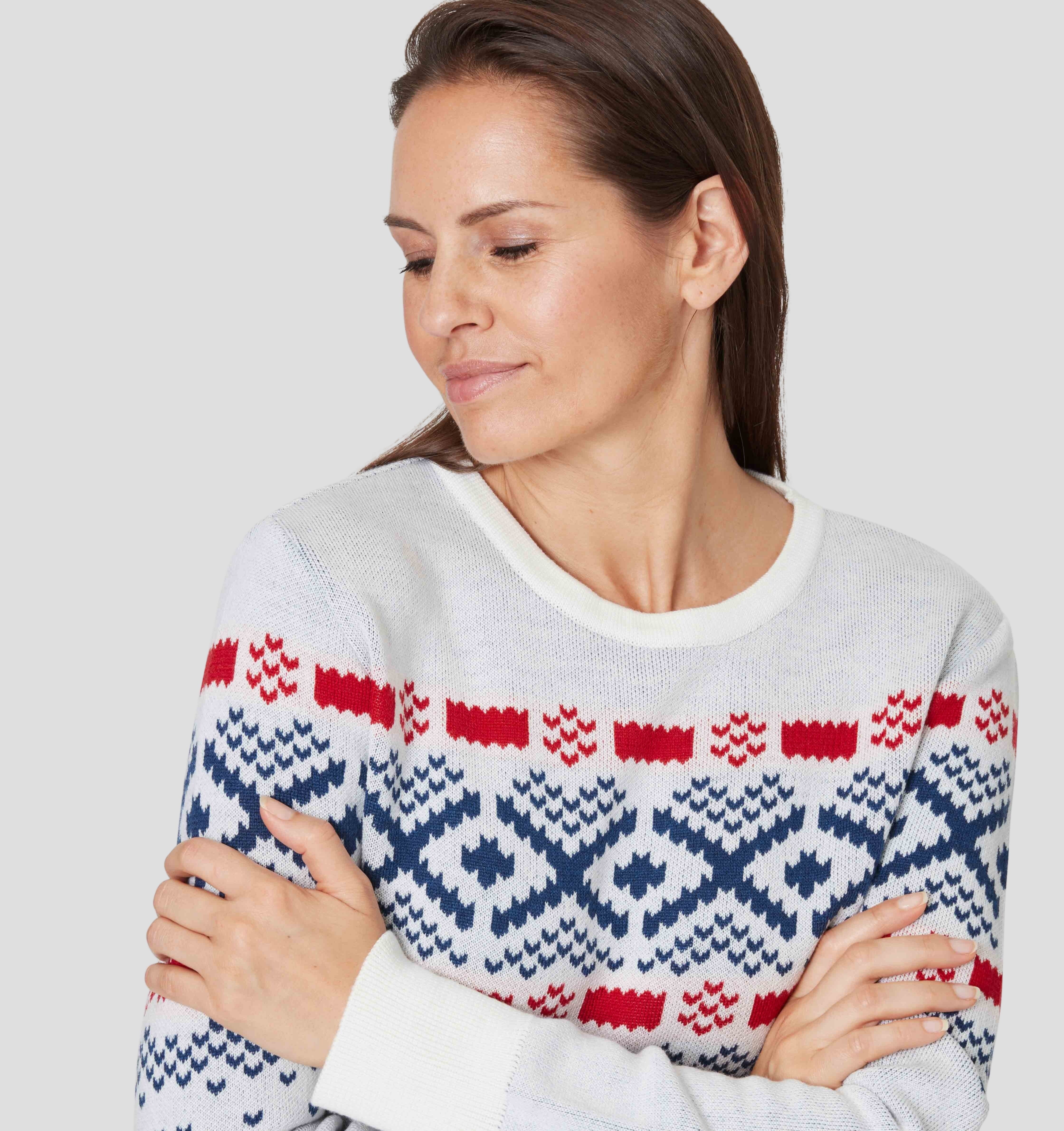 Nordic Merino Sweater - Porcelain White / XS
