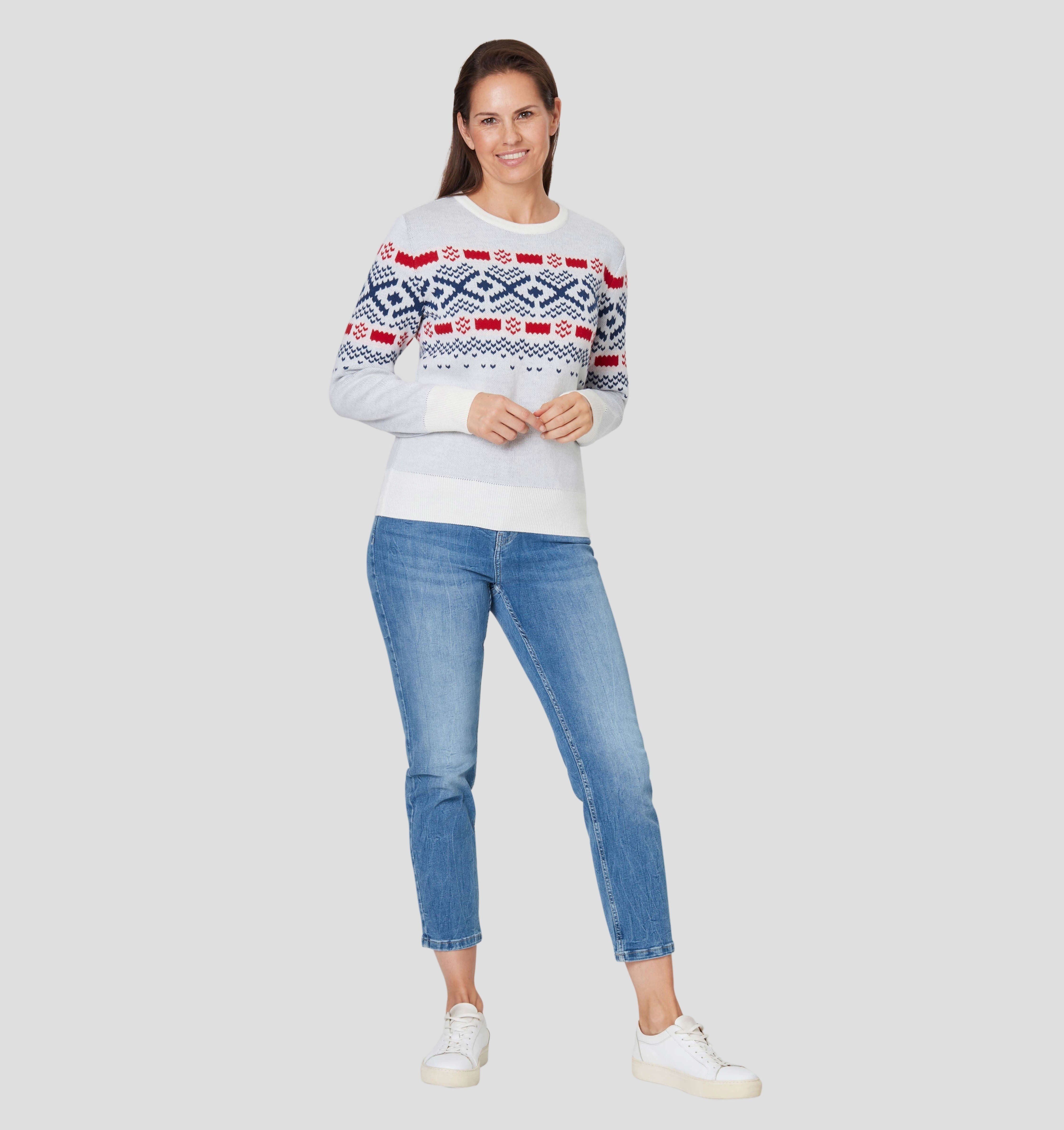 Nordic Merino Sweater - Porcelain White / XS