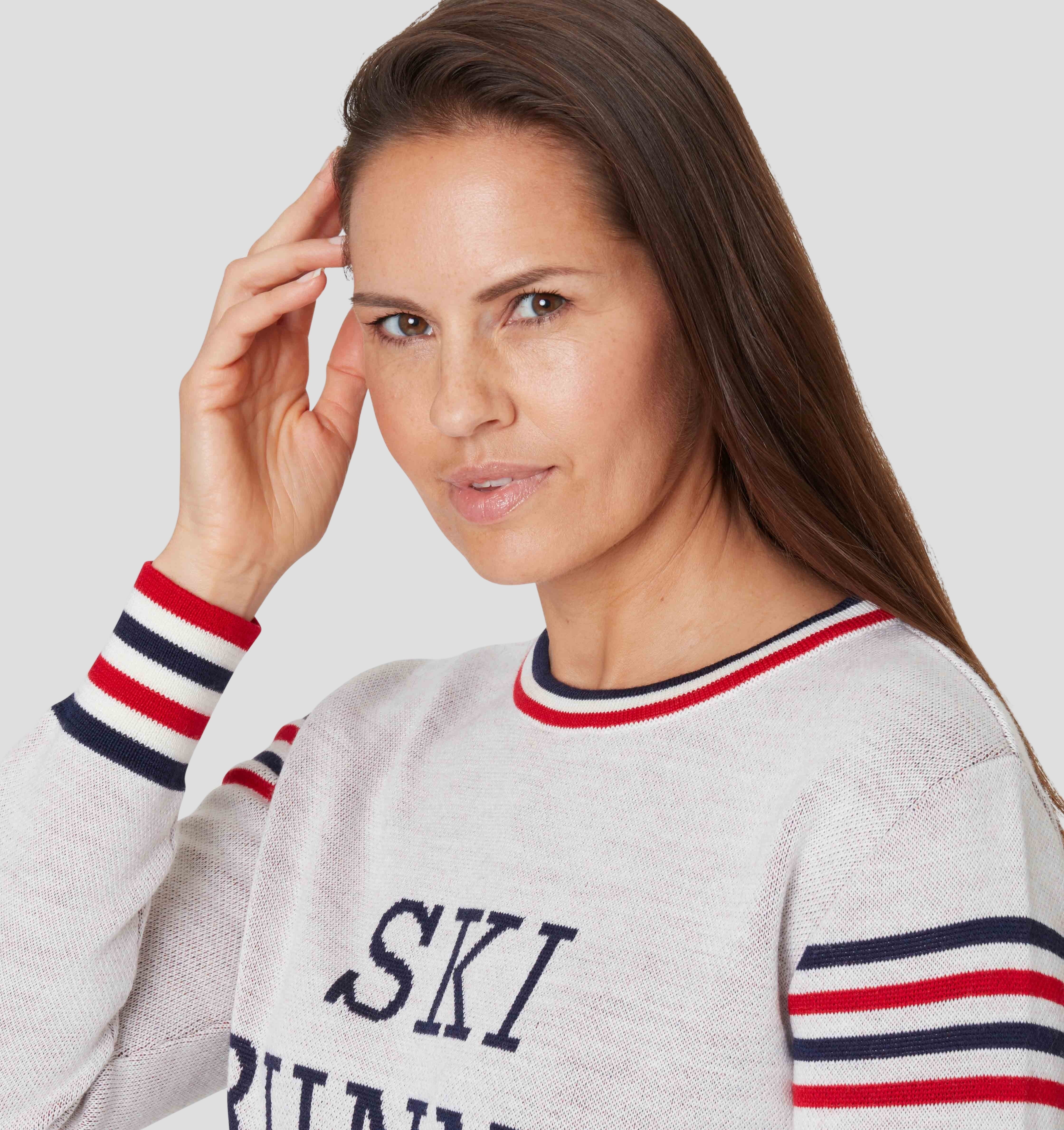 Retro Merino Sweater - Powder White / XS