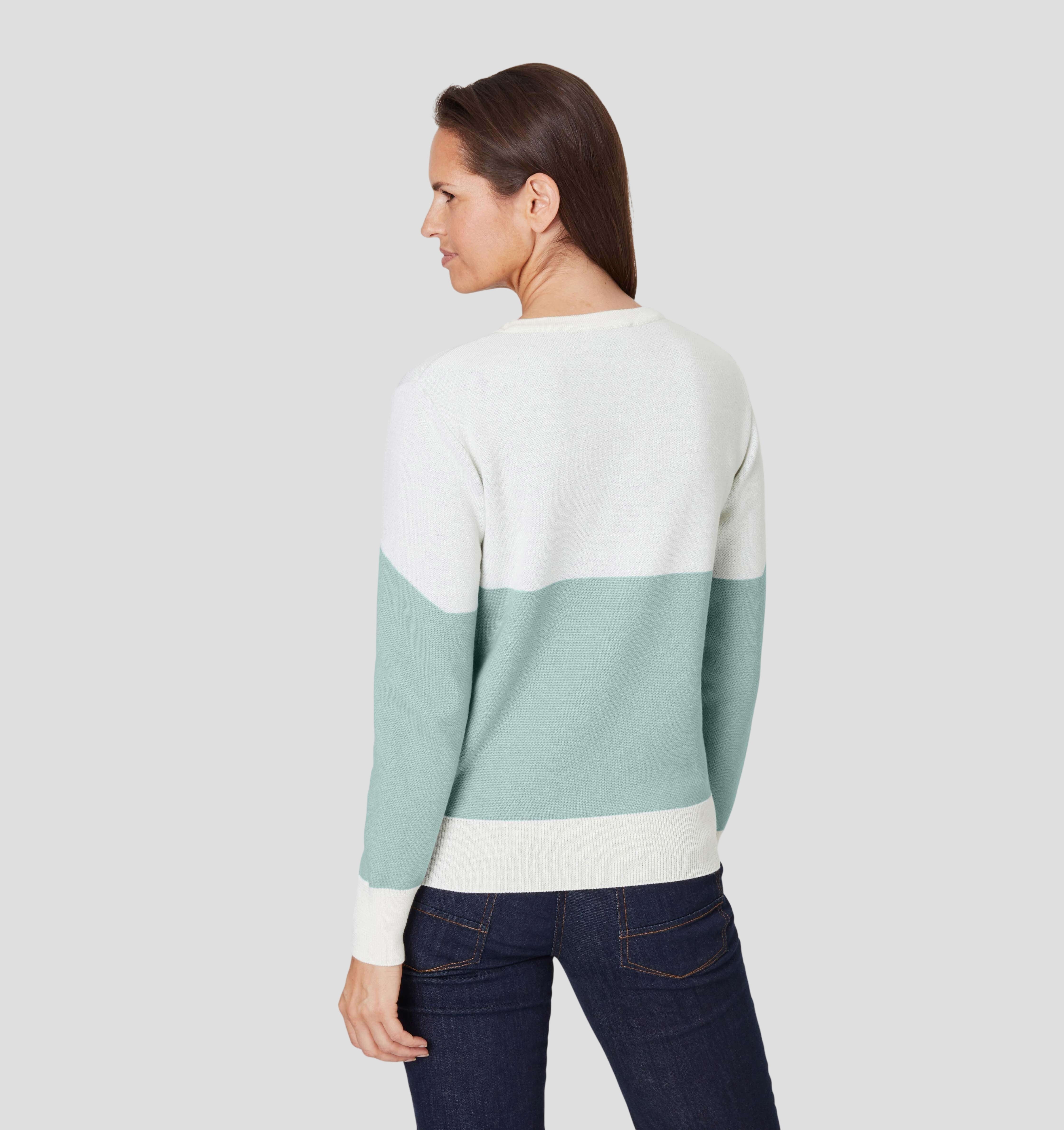 Panorama Merino Sweater - Granite Green / XS