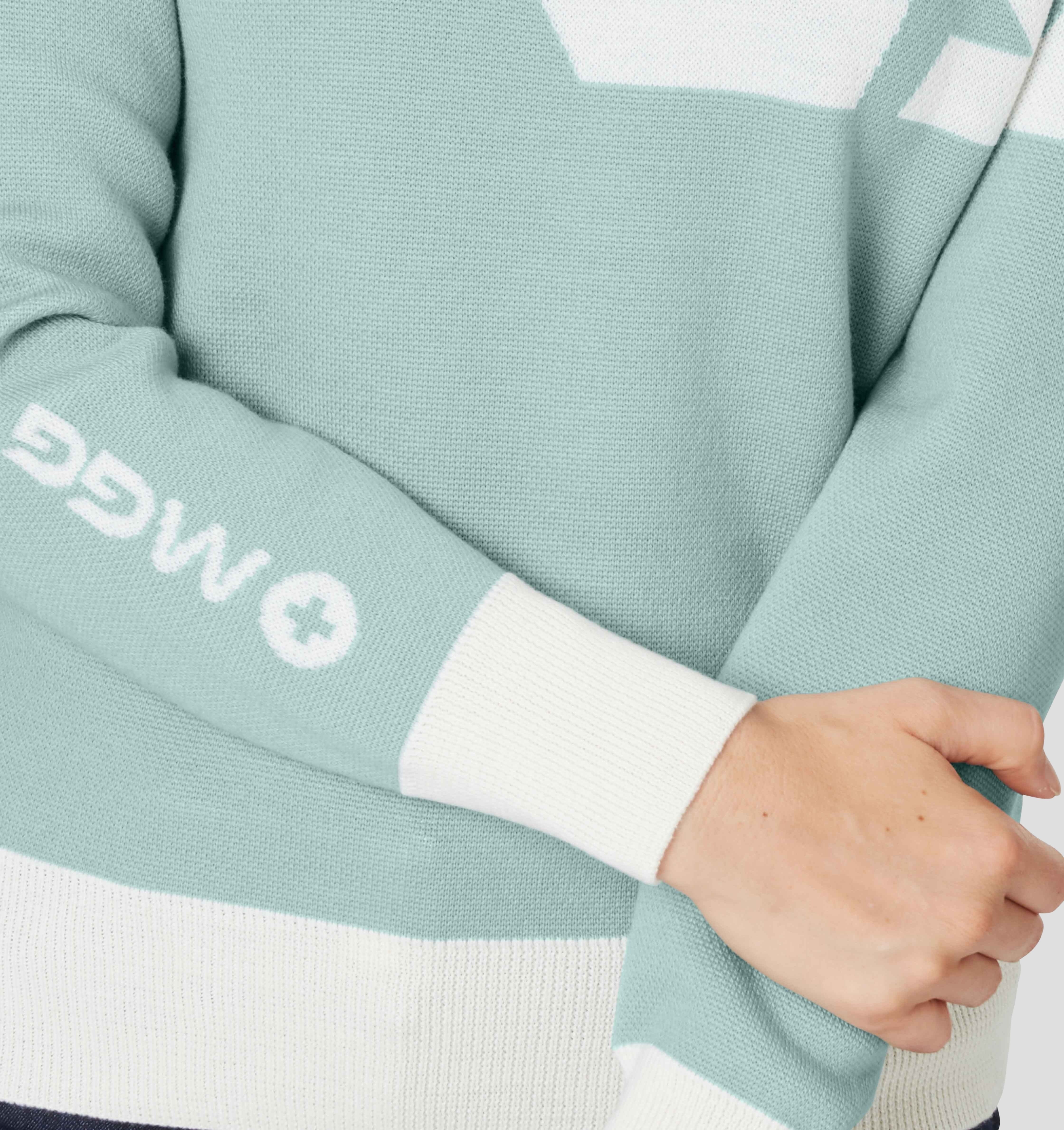 Panorama Merino Sweater - Granite Green / XS