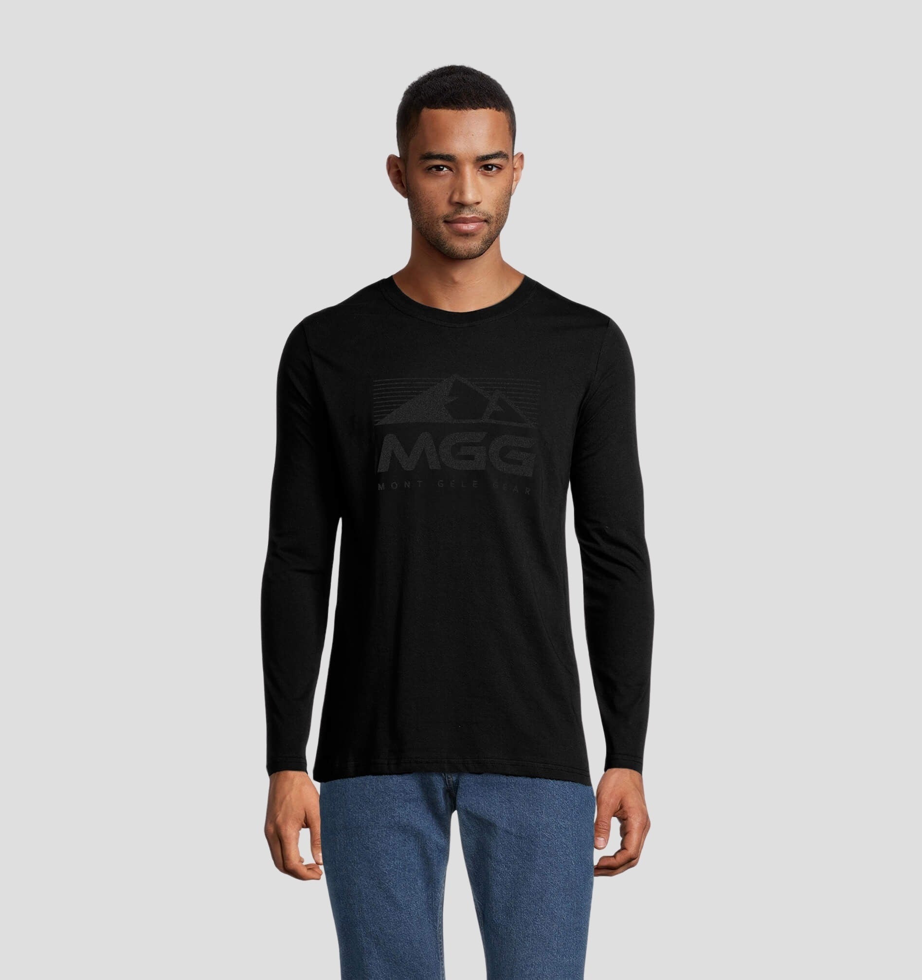 Black Collection NILCOTT® Organic Long Sleeve Tee - Onyx Black / S