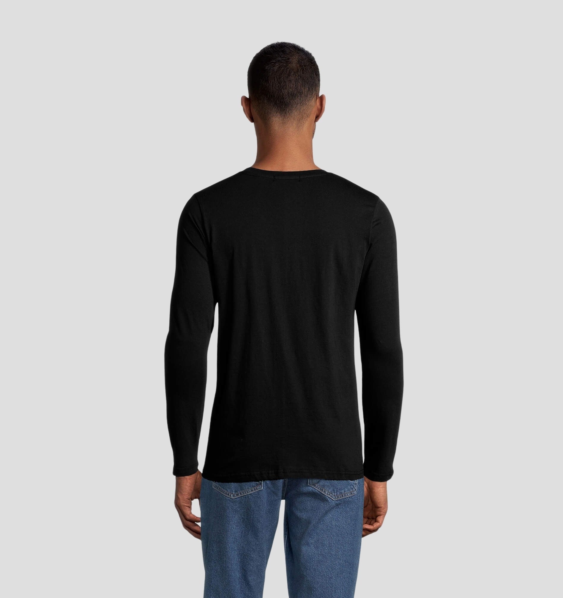 Black Collection NILCOTT® Organic Long Sleeve Tee - Onyx Black / S
