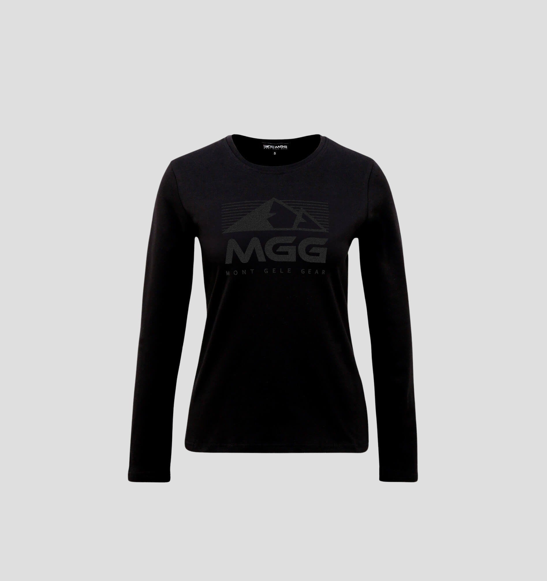 Black Collection NILCOTT® Organic Long Sleeve Tee - Onyx Black / XS