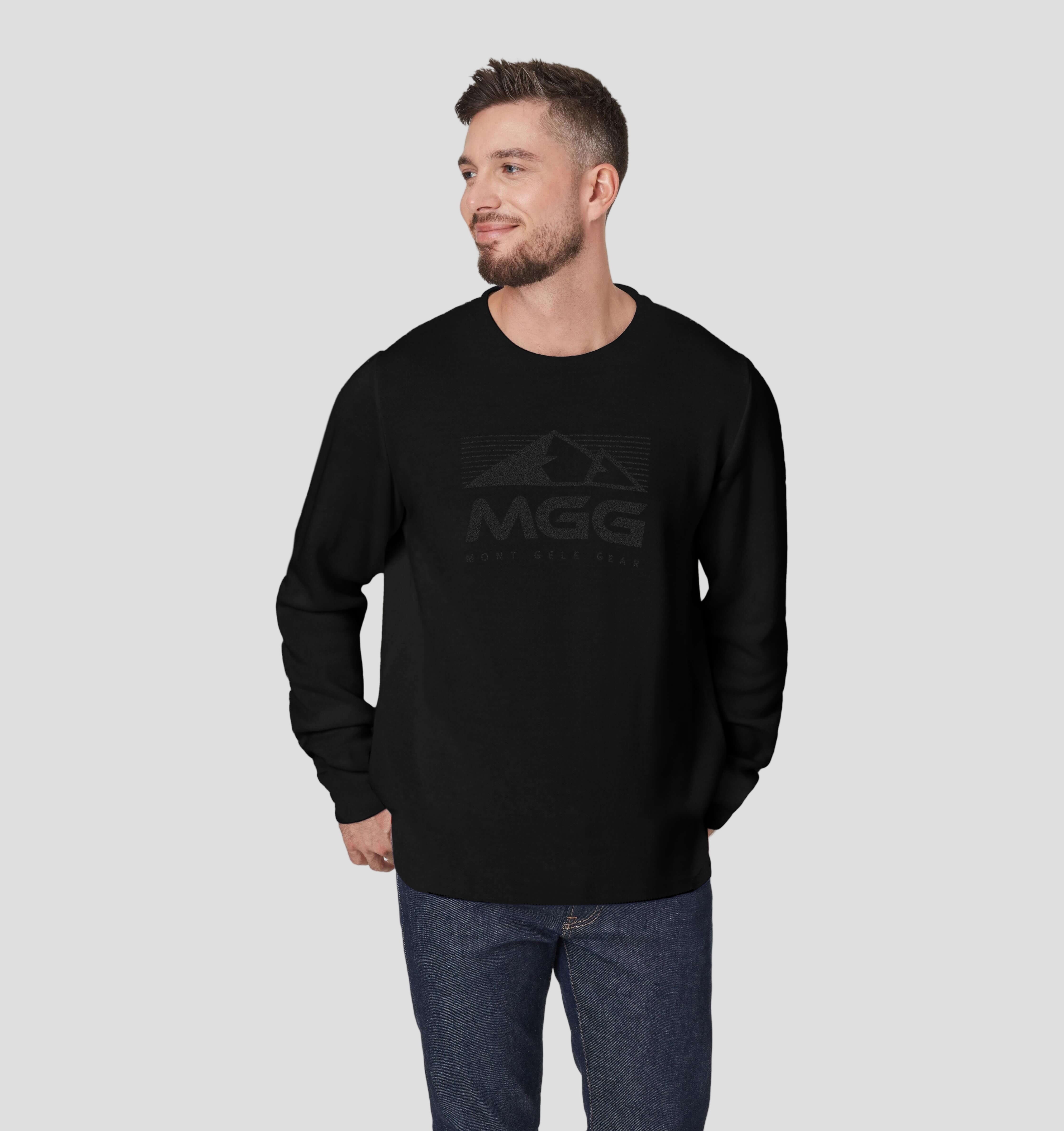 Black Collection NILCOTT® Recycled Sweatshirt - Onyx Black / S