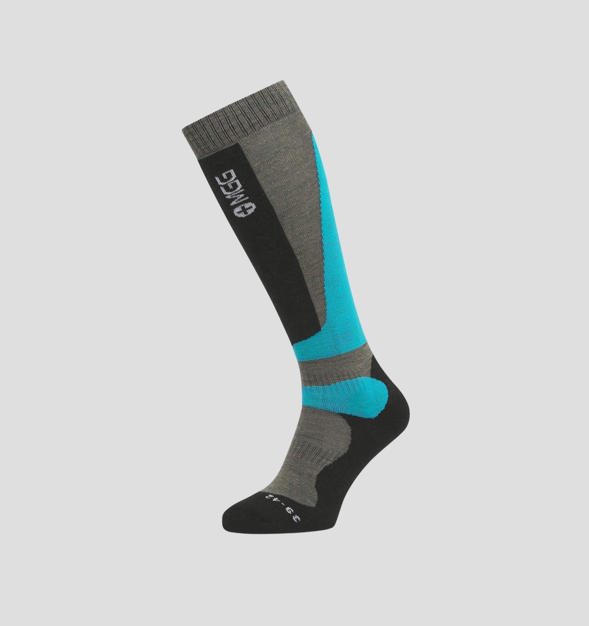 Technical Ski Socks (37% Merino) - Candy Red / S