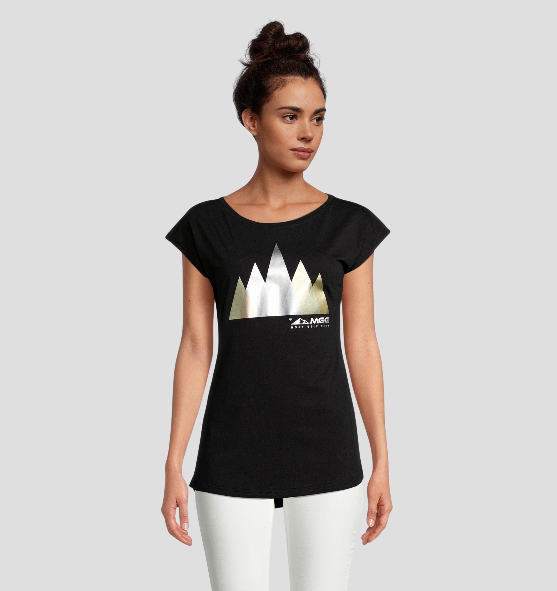 Cotton Loose Fit Mountain Tee - Carnation Pink / XS