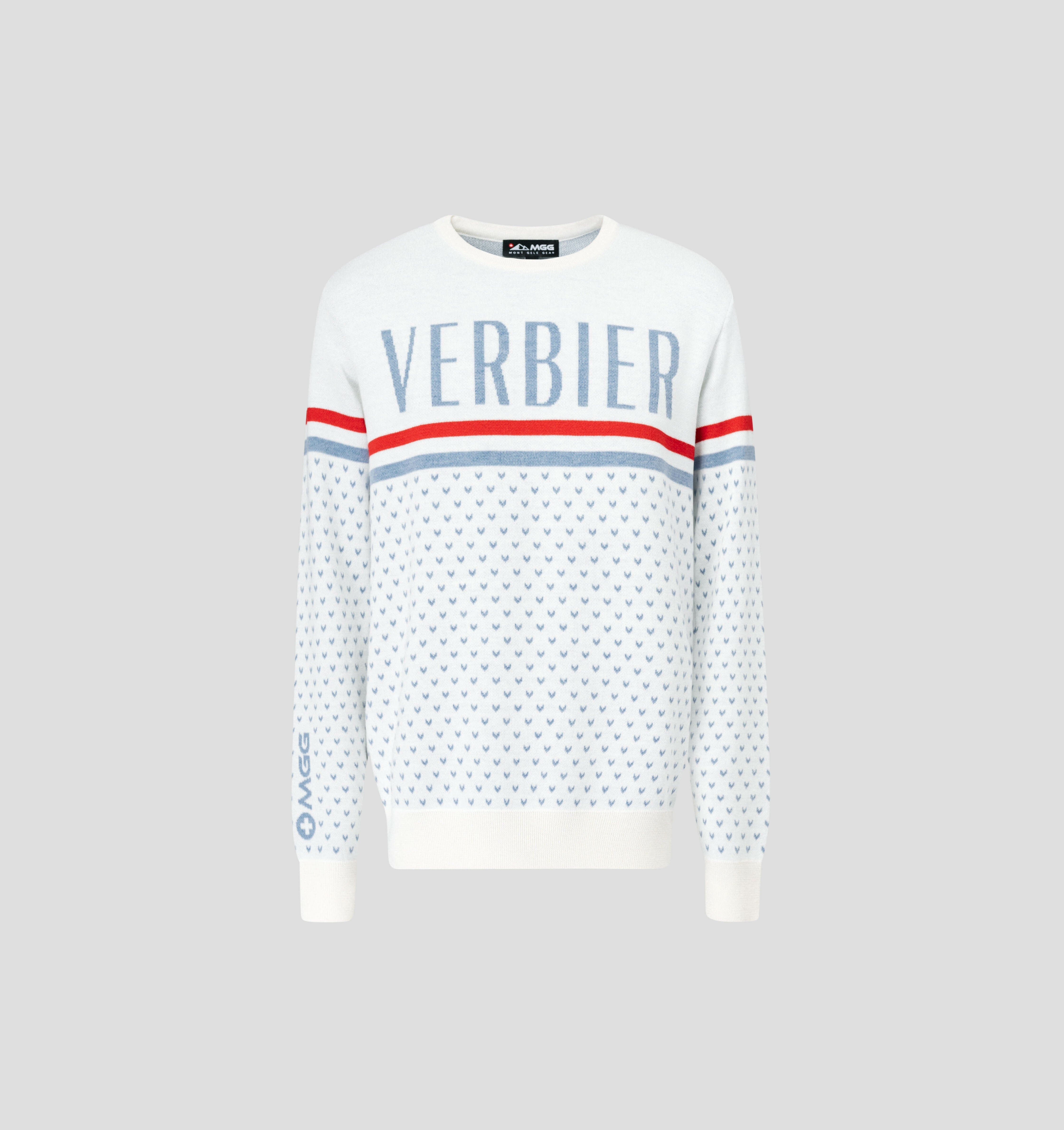 Verbier Merino Sweater - Porcelain White / S