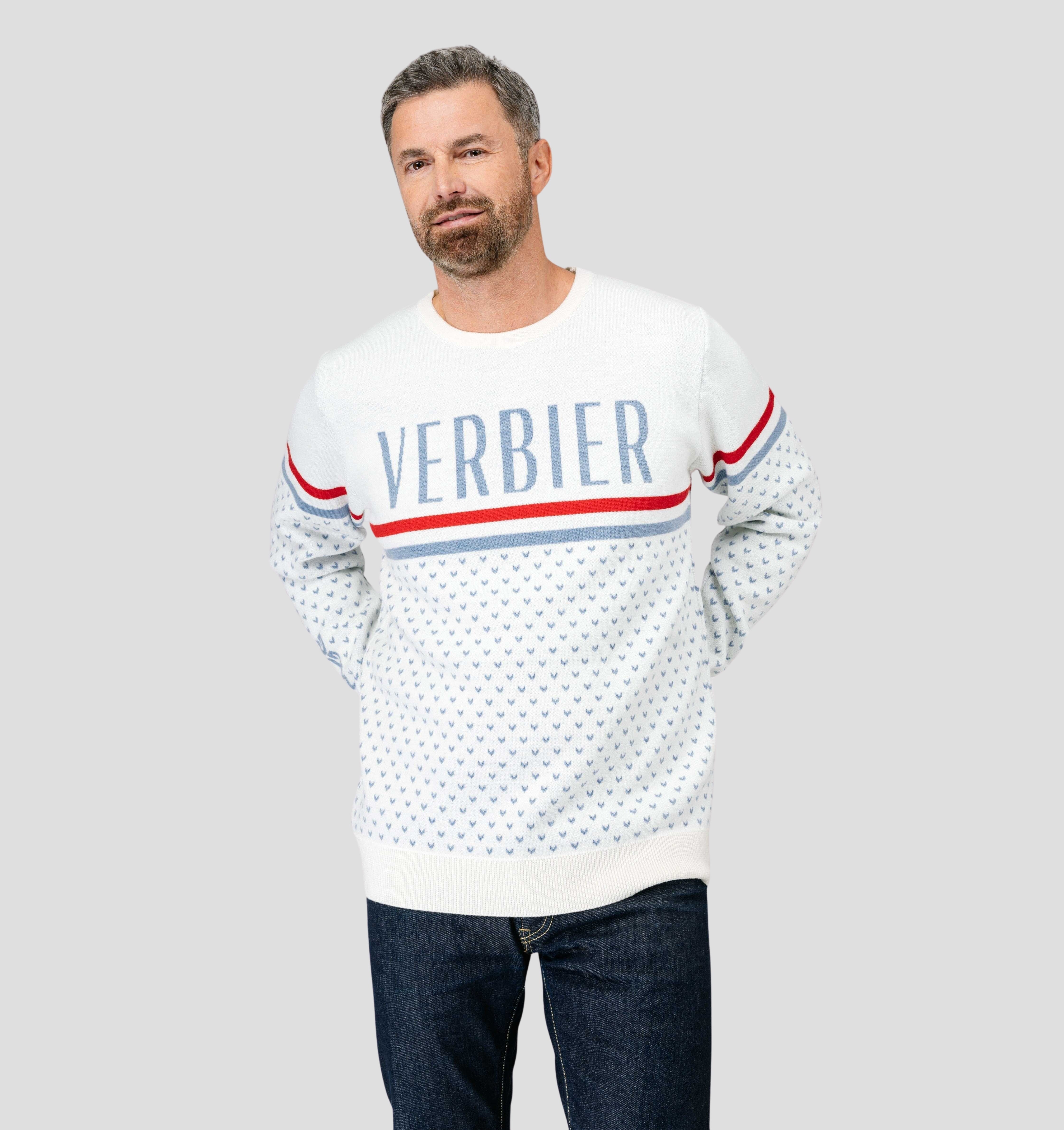 Verbier Merino Sweater - Porcelain White / S