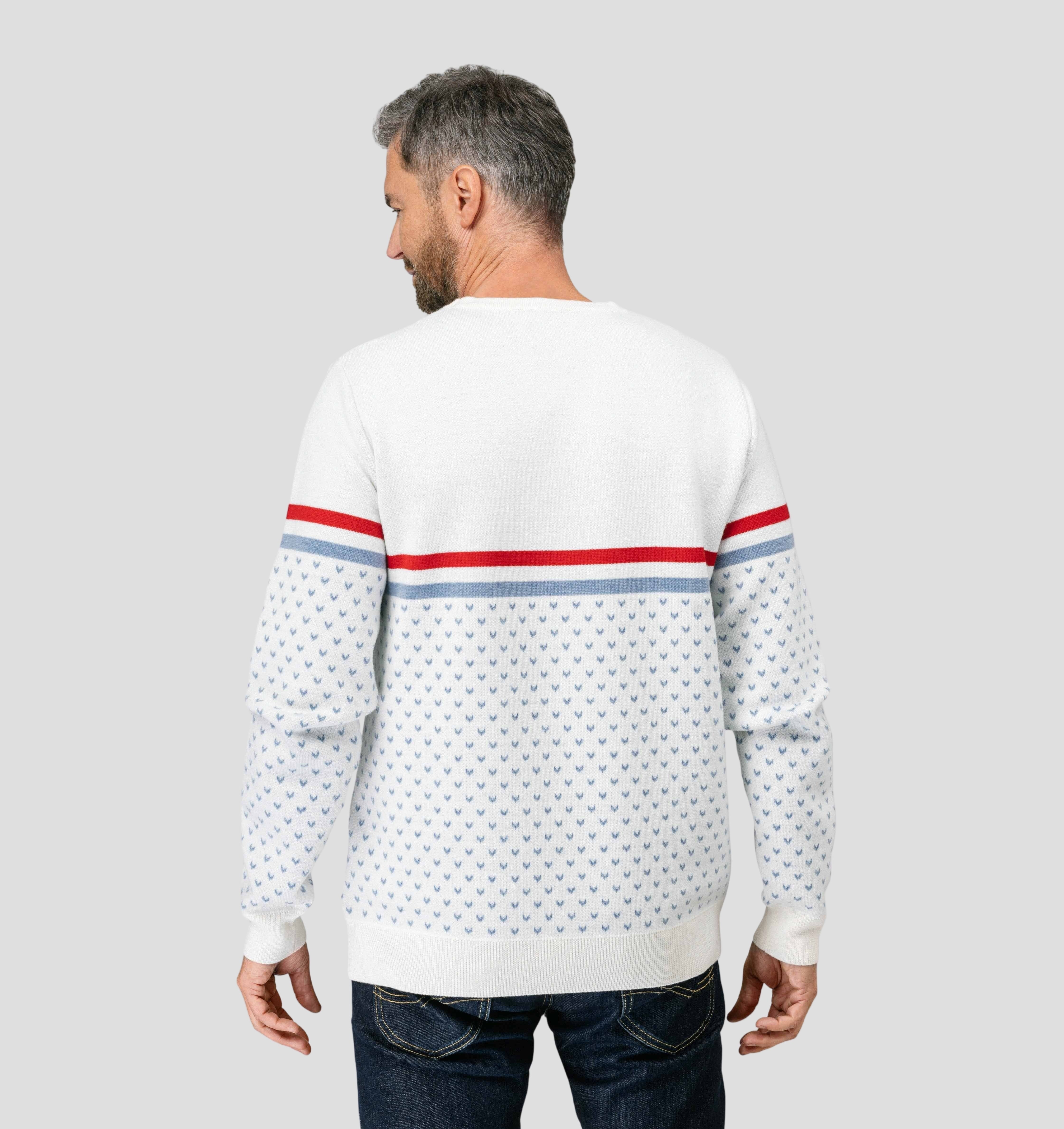 Verbier Merino Sweater - Porcelain White / S