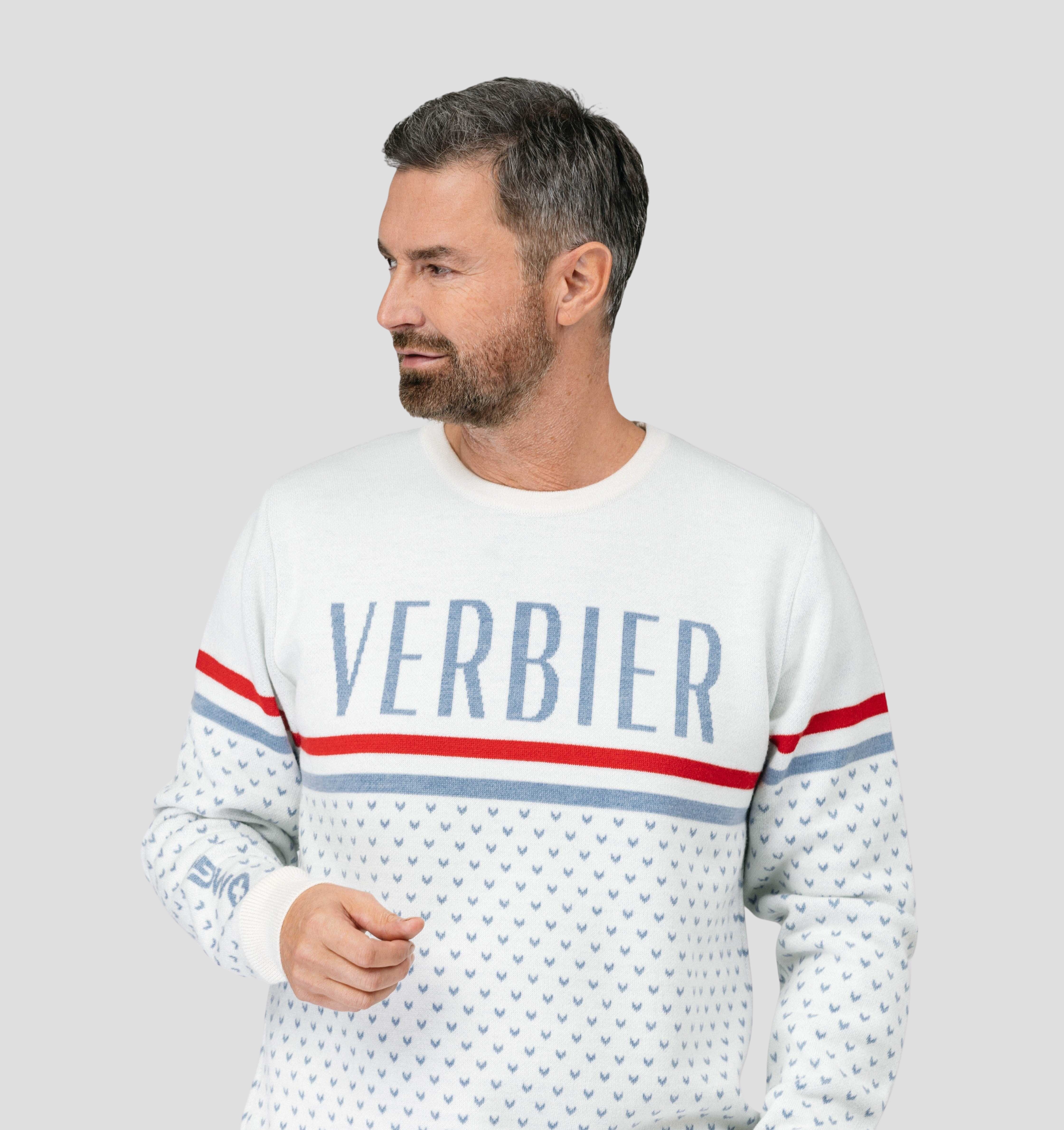 Verbier Merino Sweater - Porcelain White / S