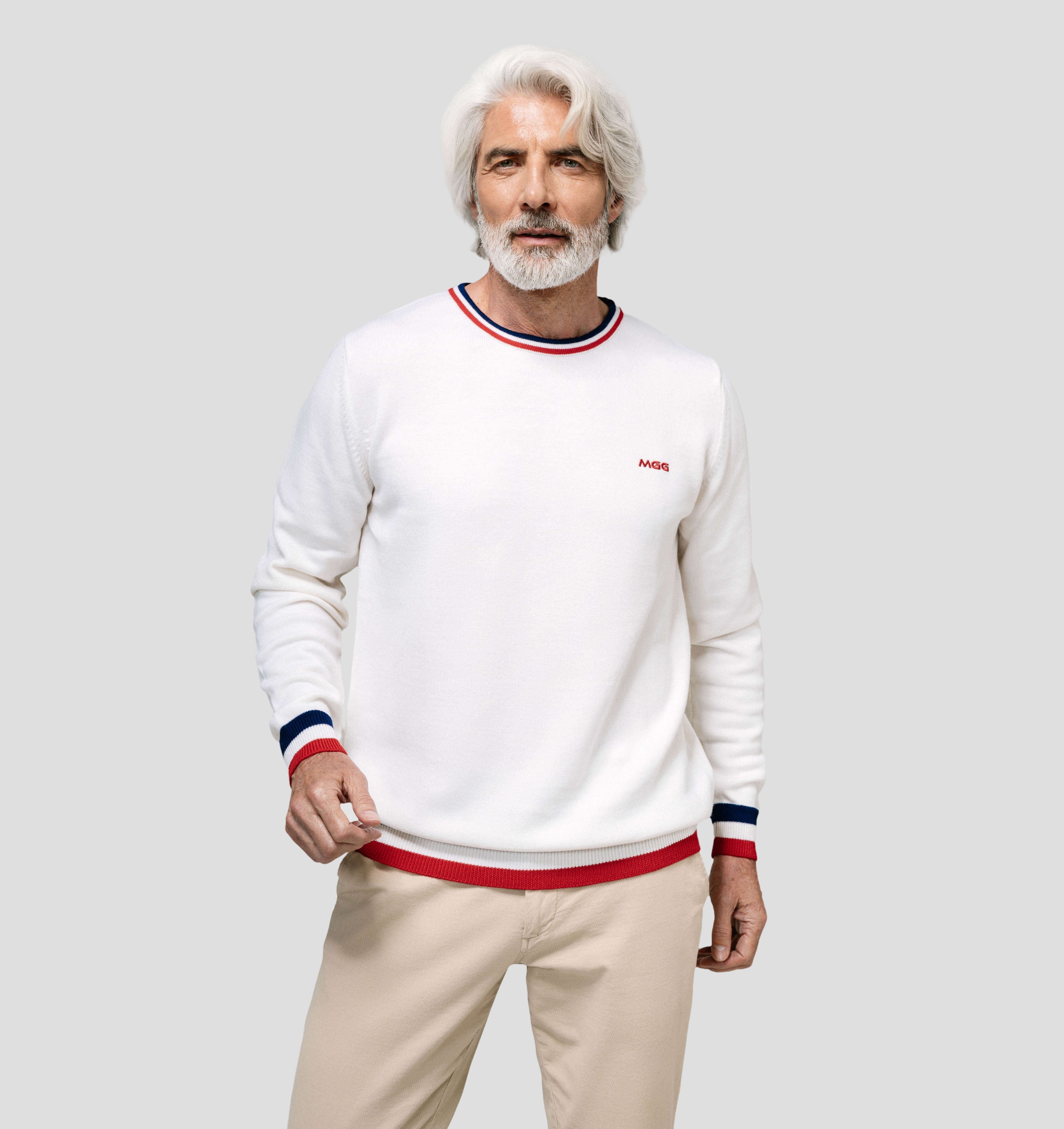 Classic Merino Sweater - Cream White / S