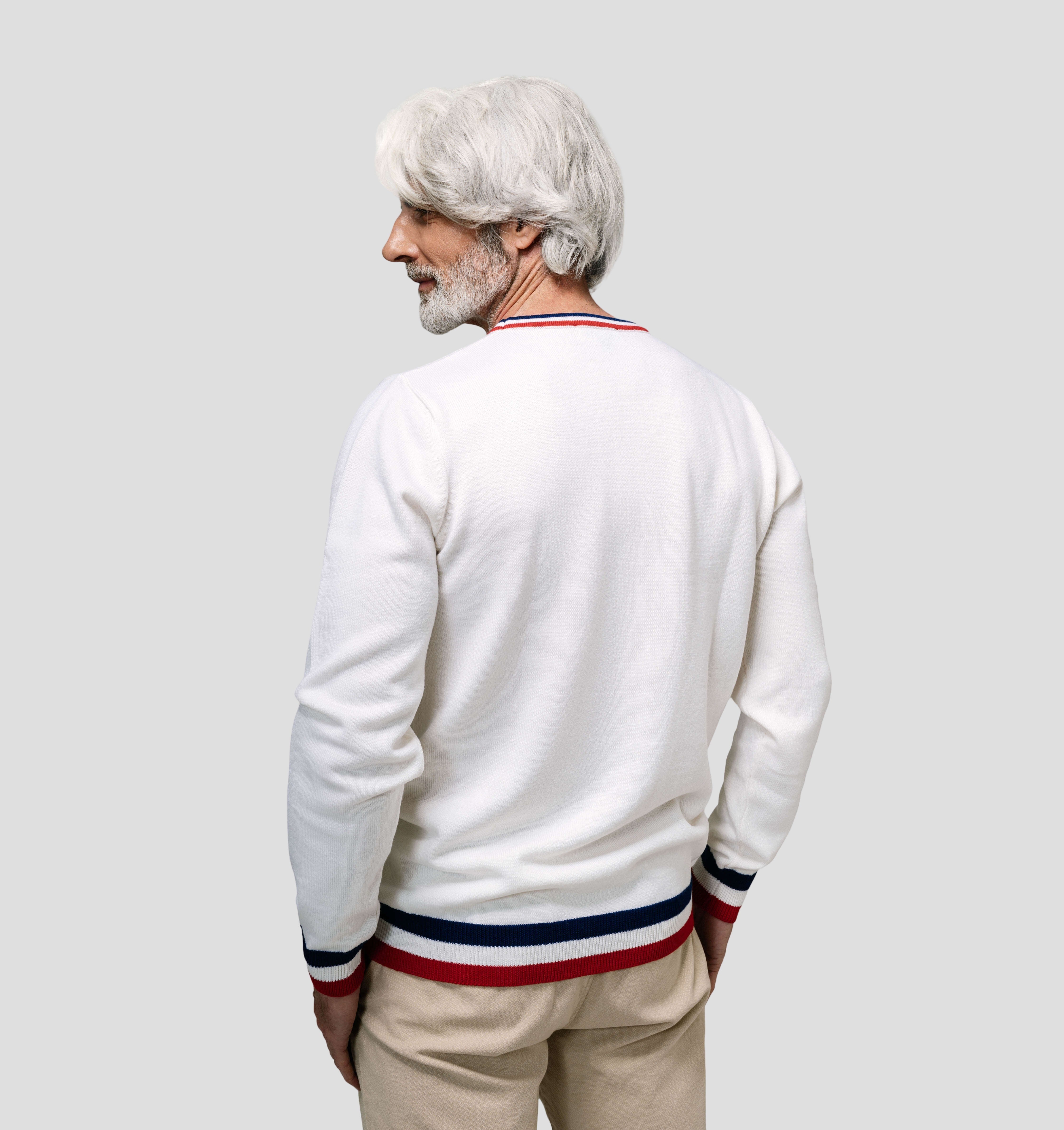 Classic Merino Sweater - Cream White / S