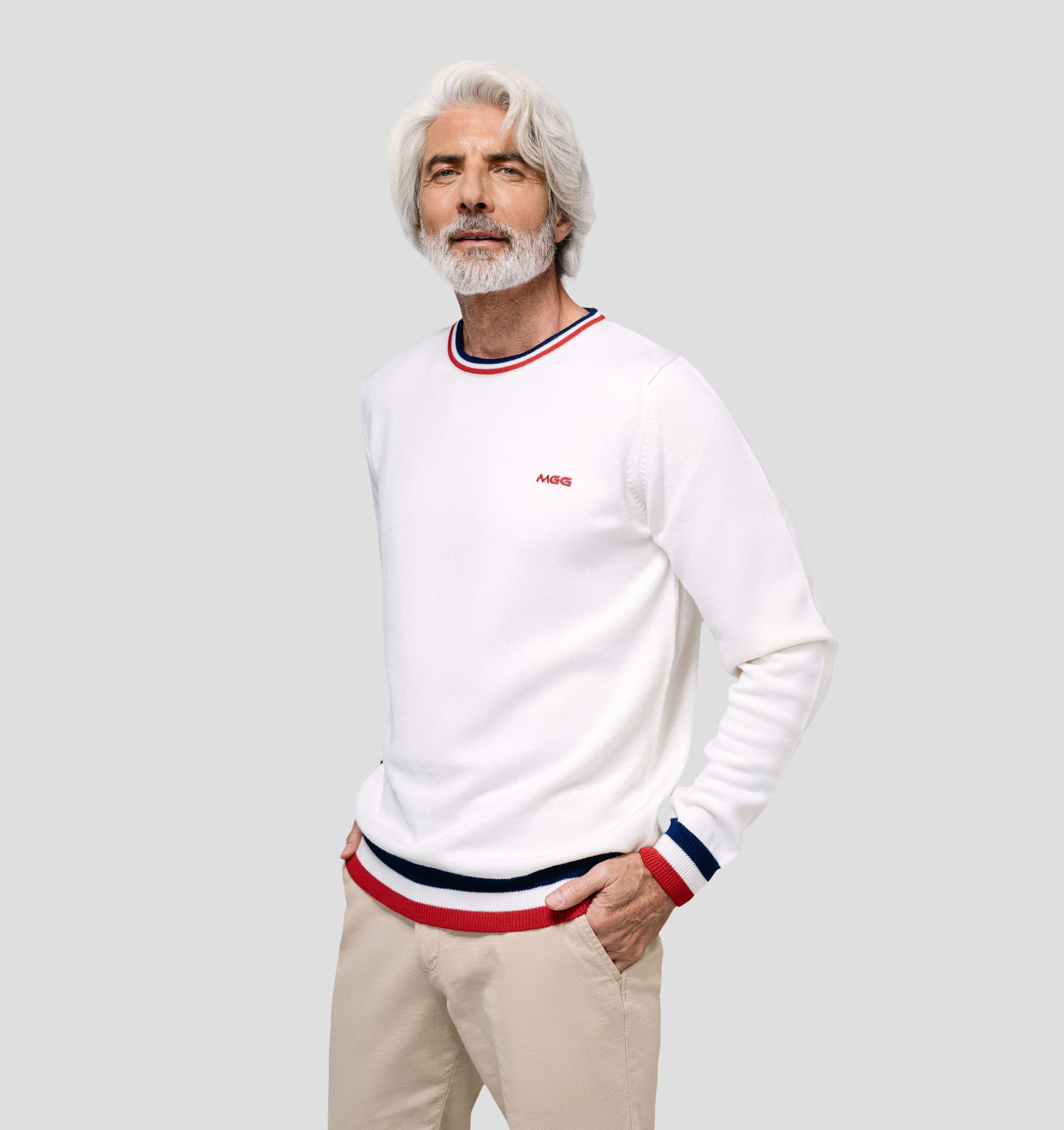 Classic Merino Sweater - Cream White / S