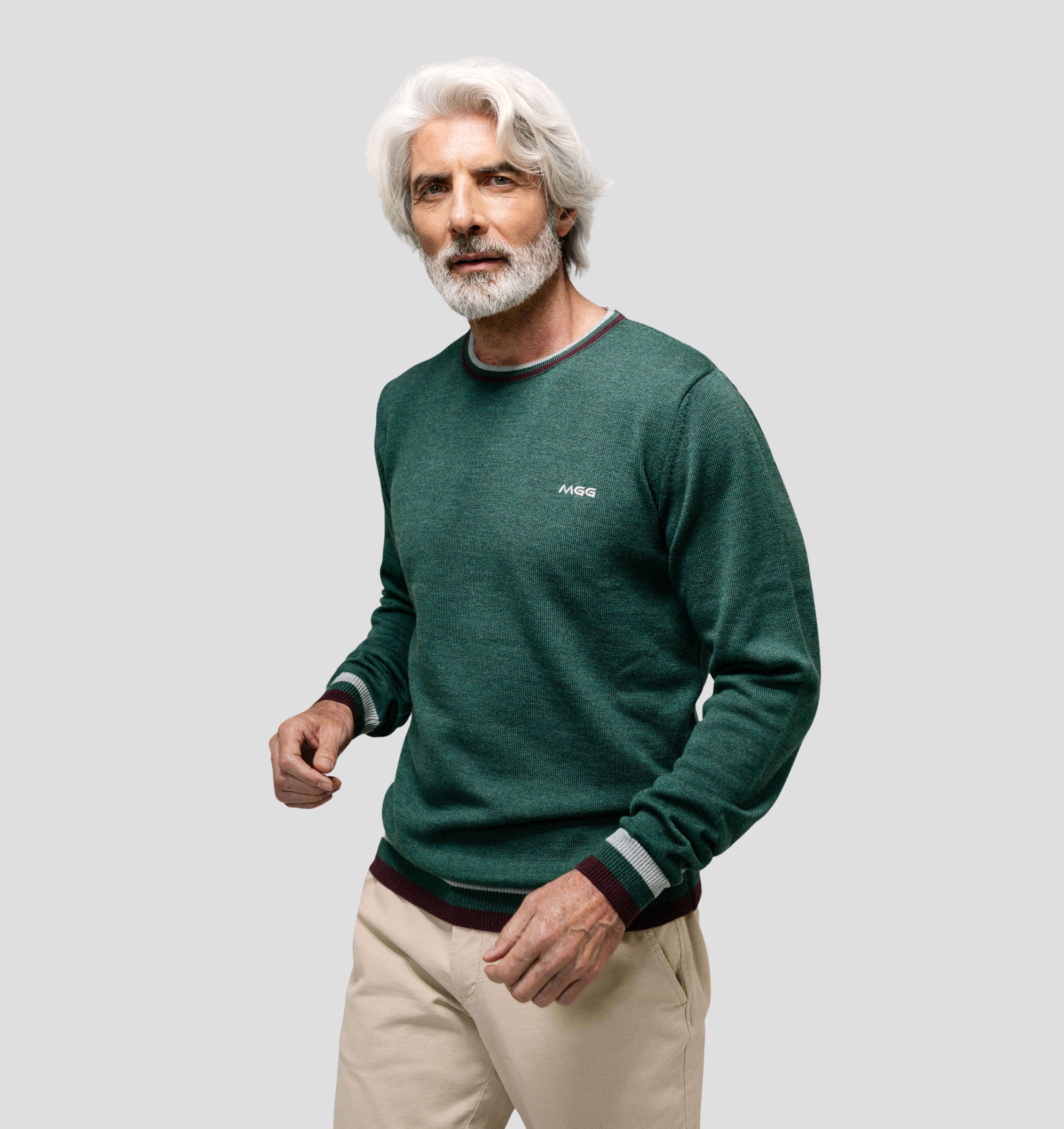 Classic Merino Sweater - Racing Green / S