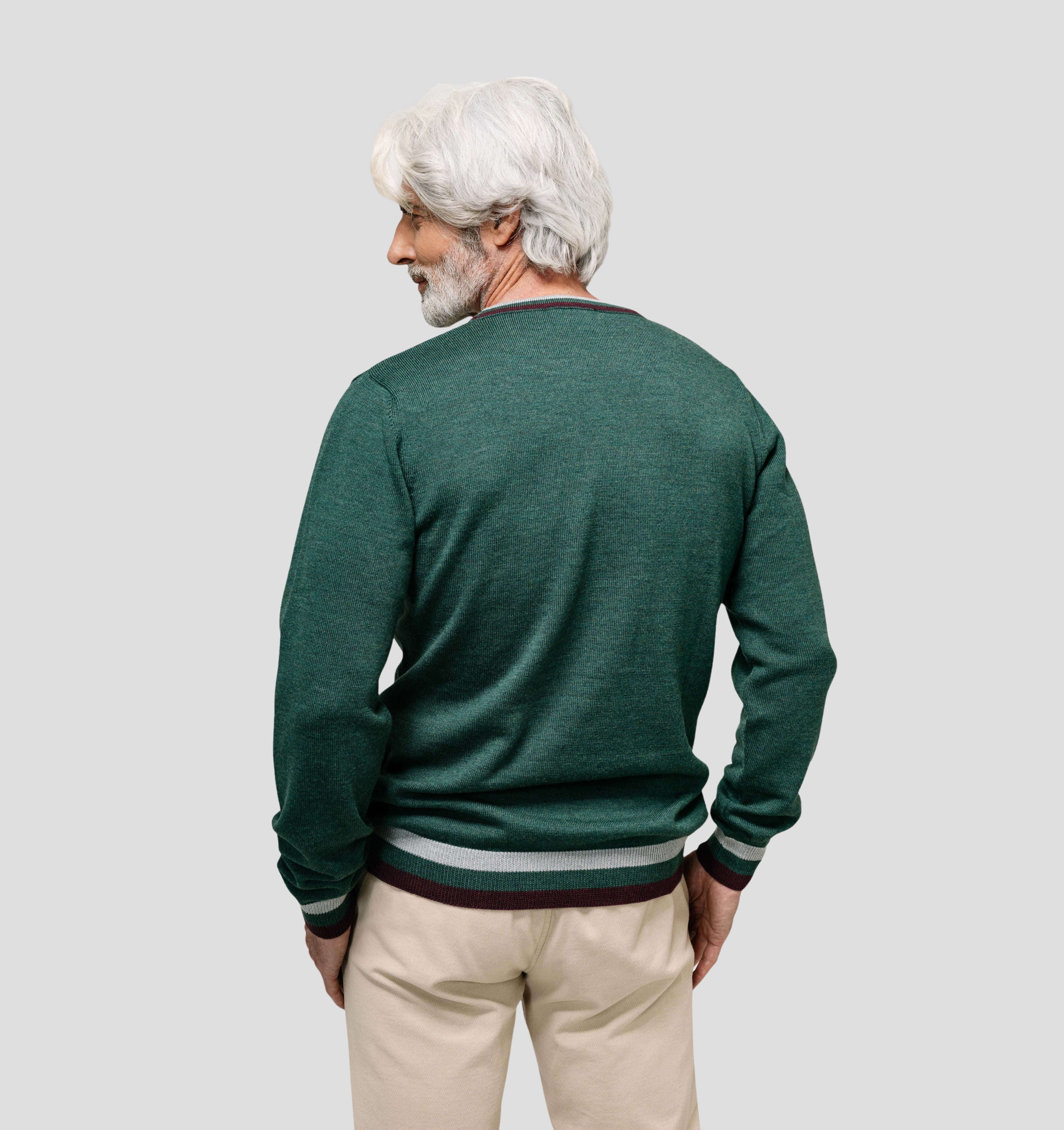 Classic Merino Sweater - Racing Green / S