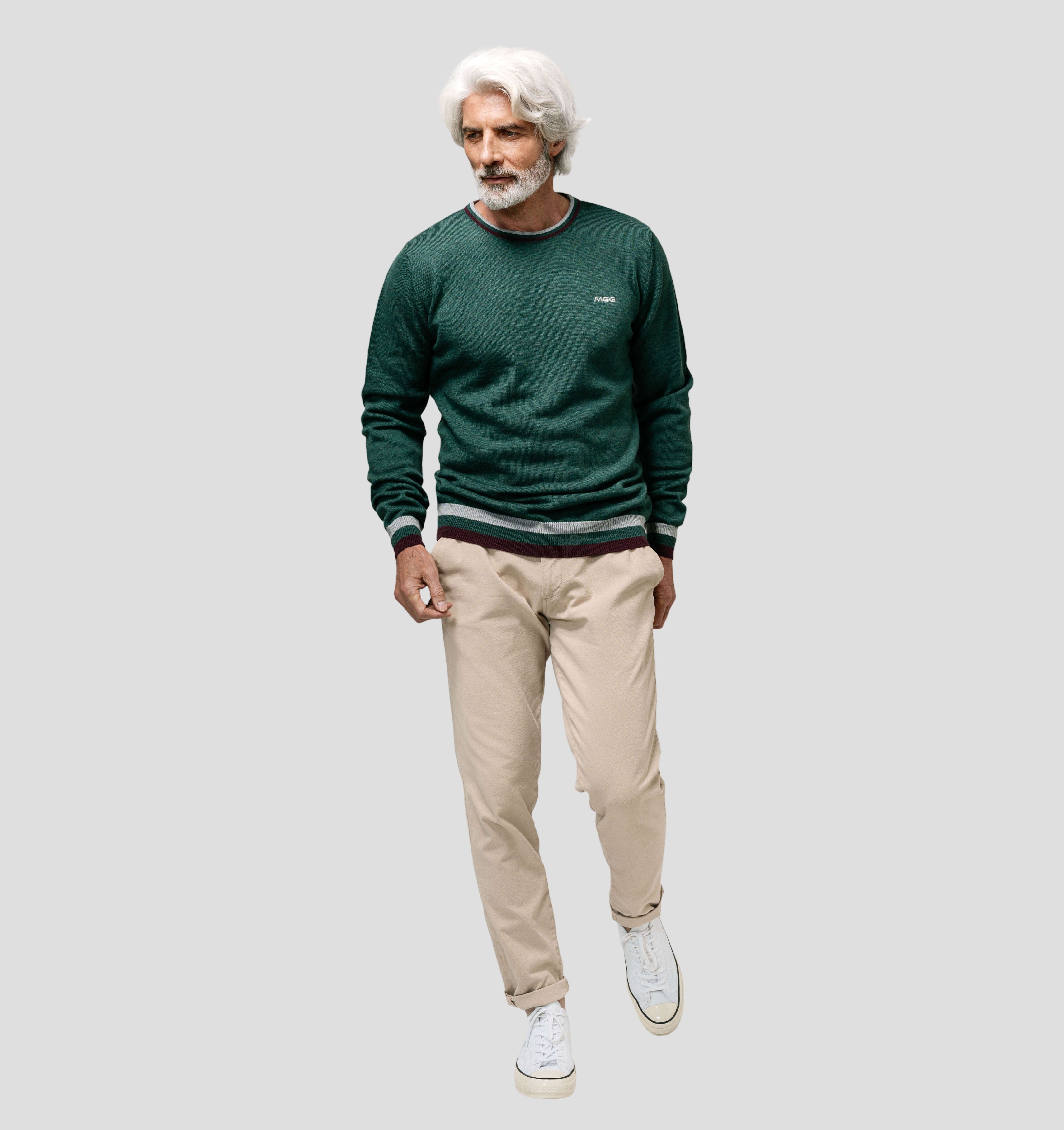 Classic Merino Sweater - Racing Green / S