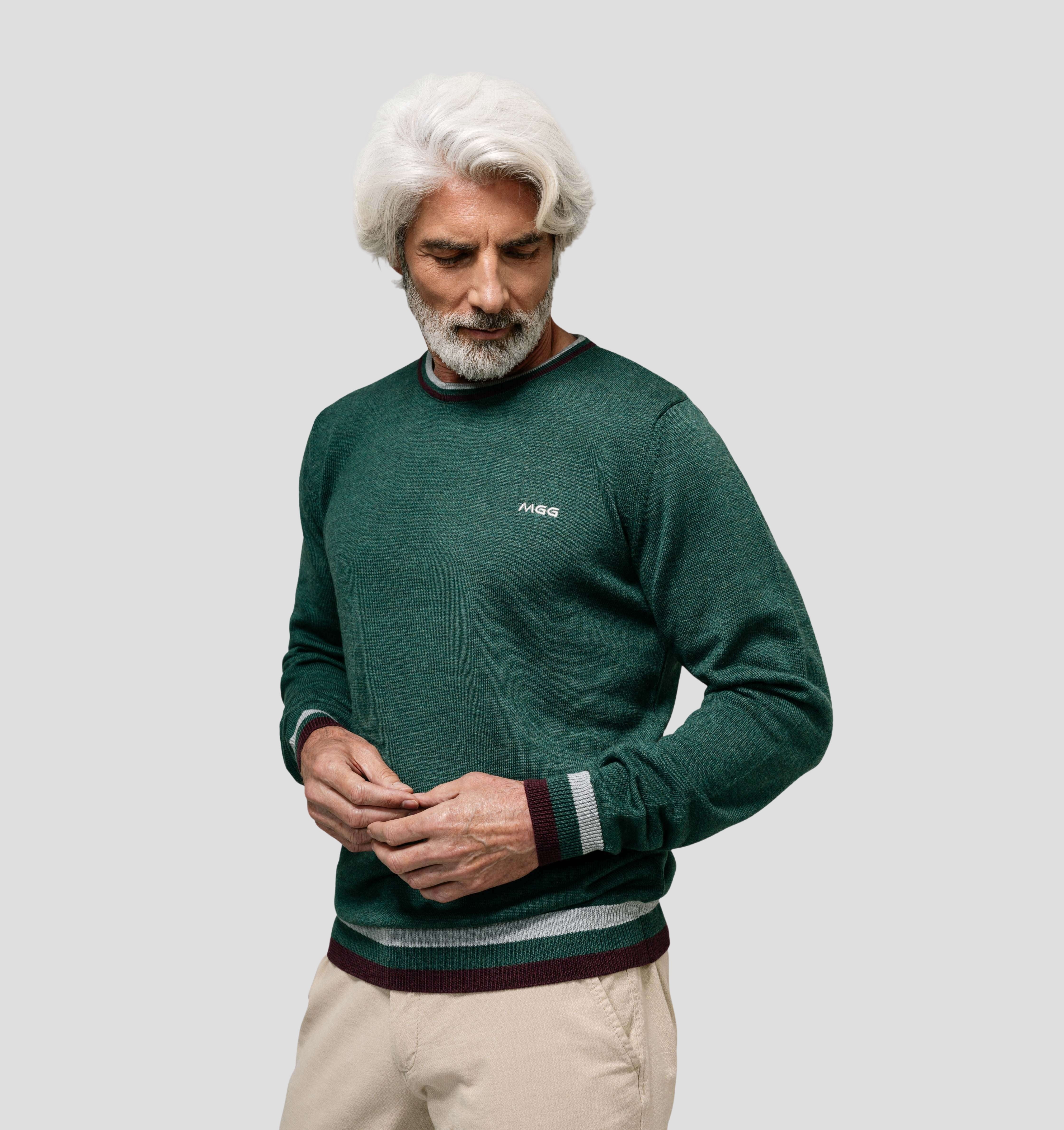 Classic Merino Sweater - Racing Green / S