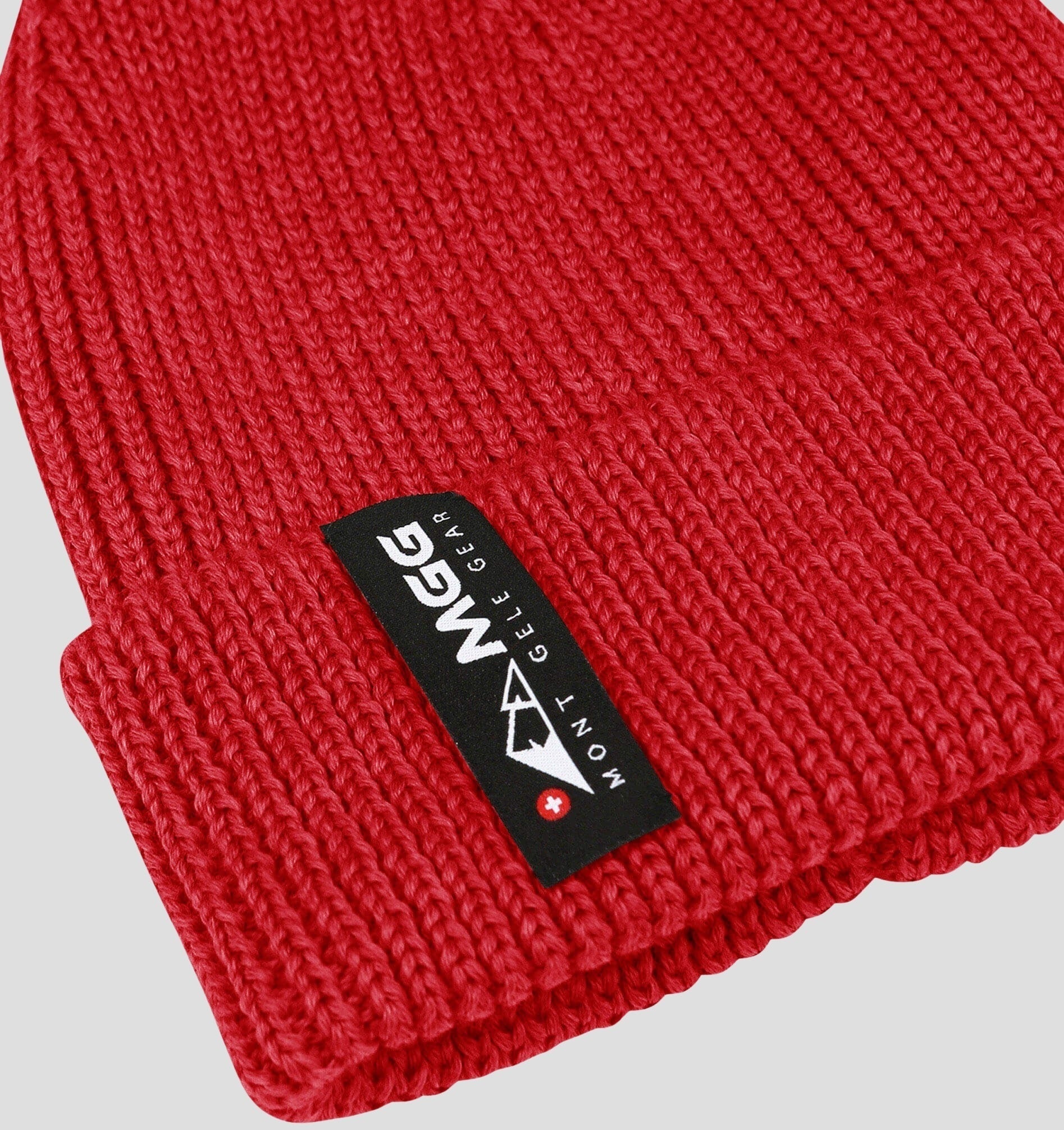 Merino Fisherman Beanie - Mahogany Red / One Size