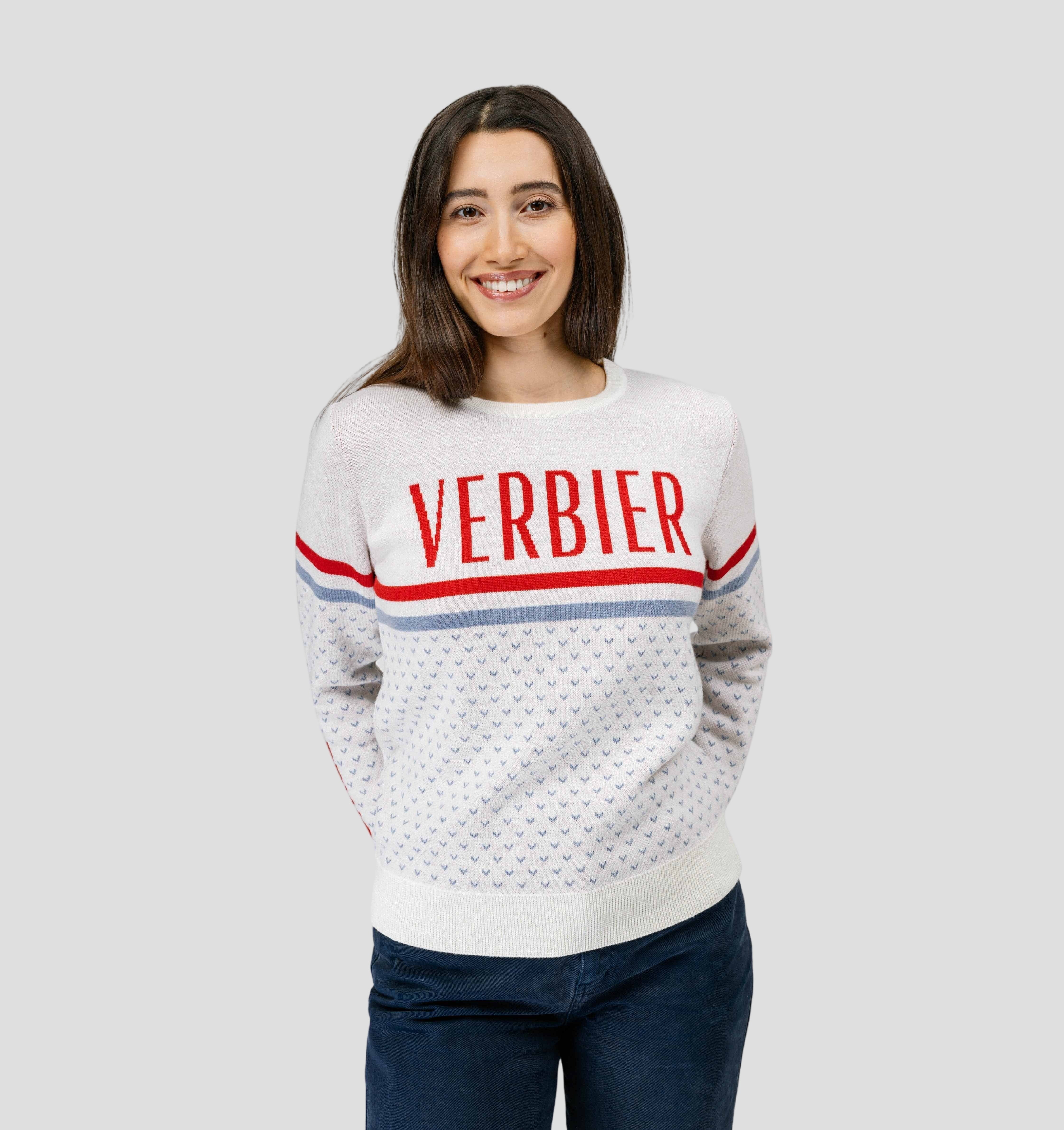 Verbier Merino Sweater - Porcelain White / XS