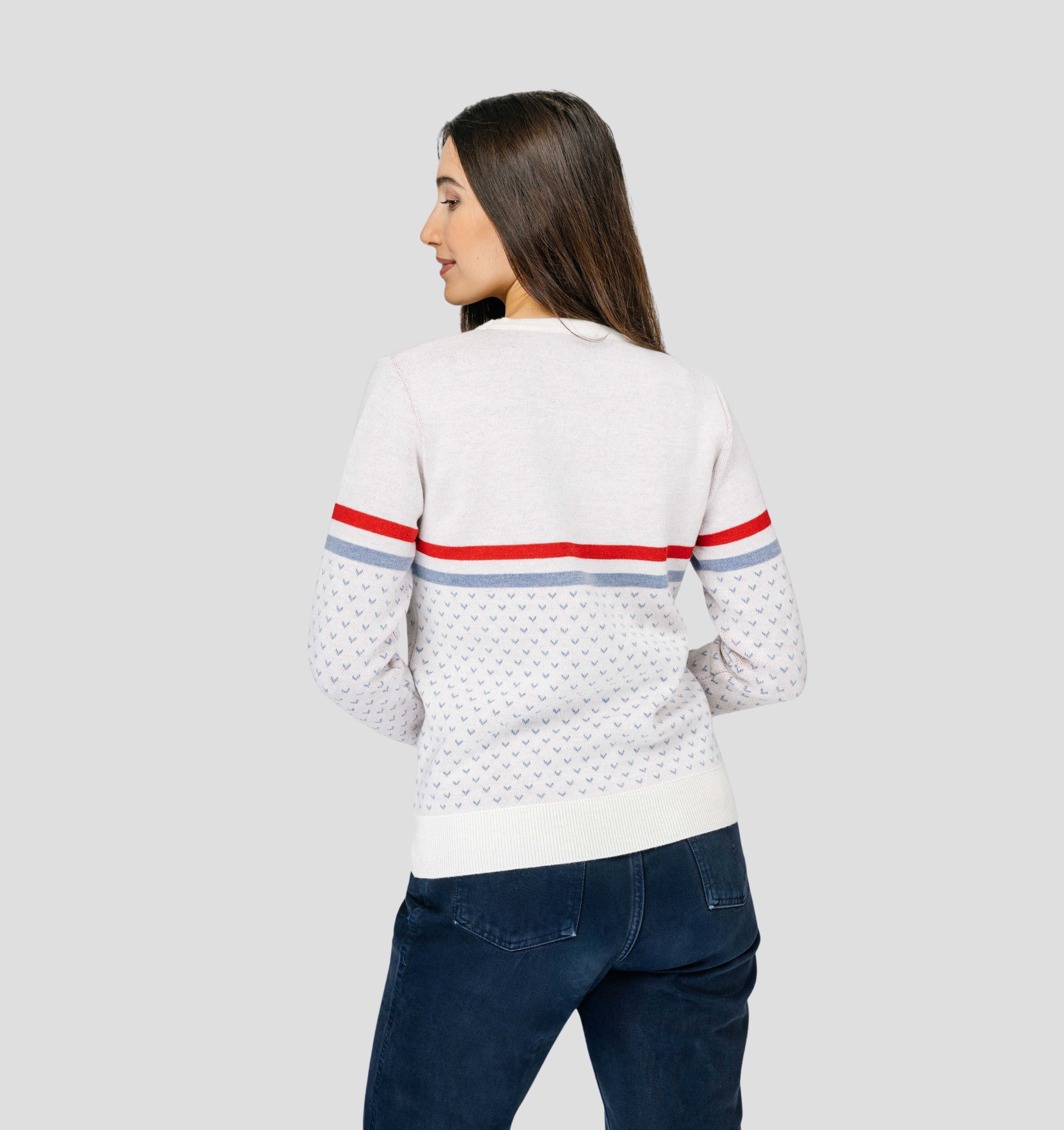 Verbier Merino Sweater - Porcelain White / XS