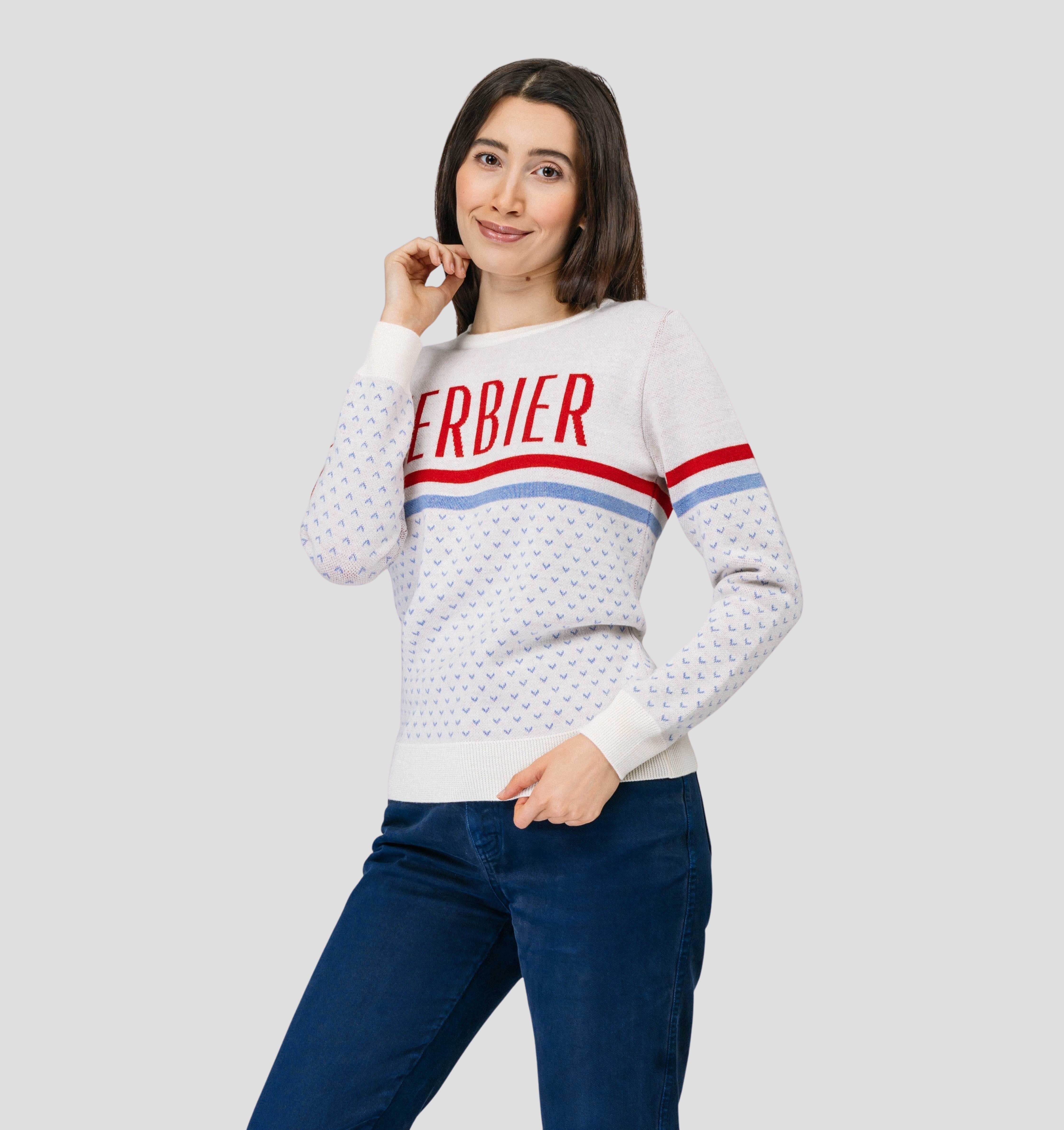 Verbier Merino Sweater - Porcelain White / XS